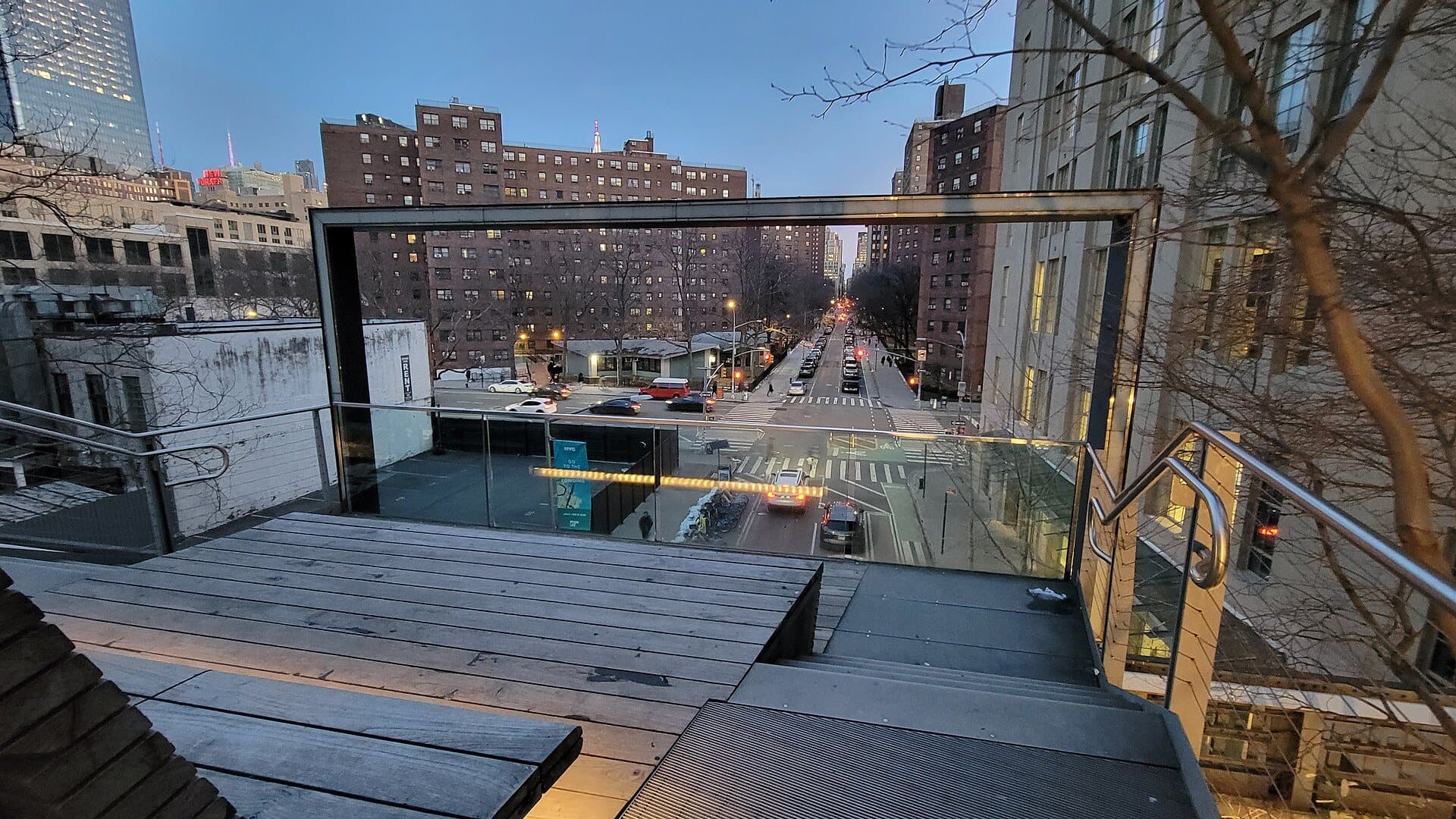 26th Street Viewing Spur: A Frame With Nothing in It
