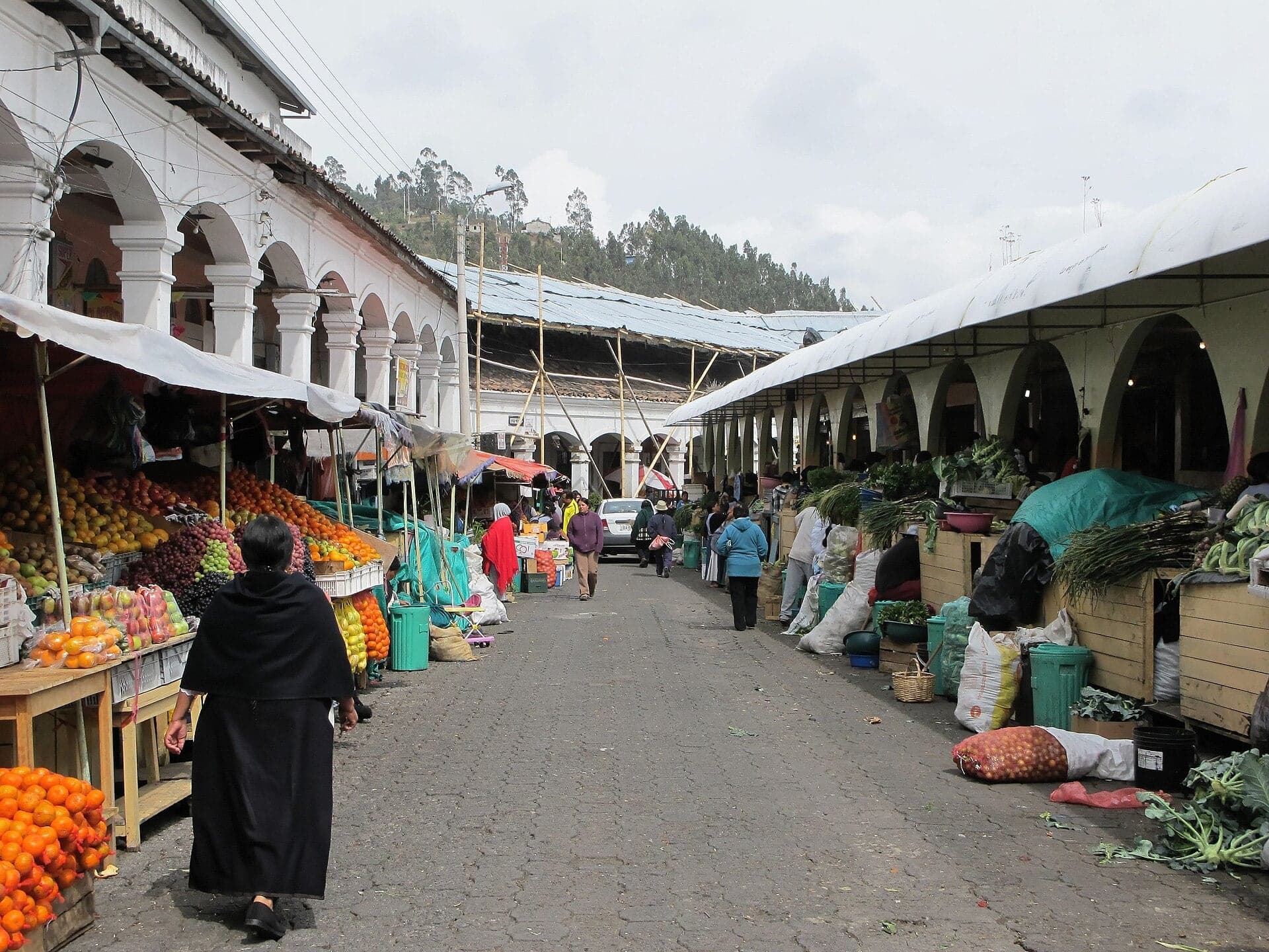 Old 24 de Mayo Blocks: Where the Food Market Stood