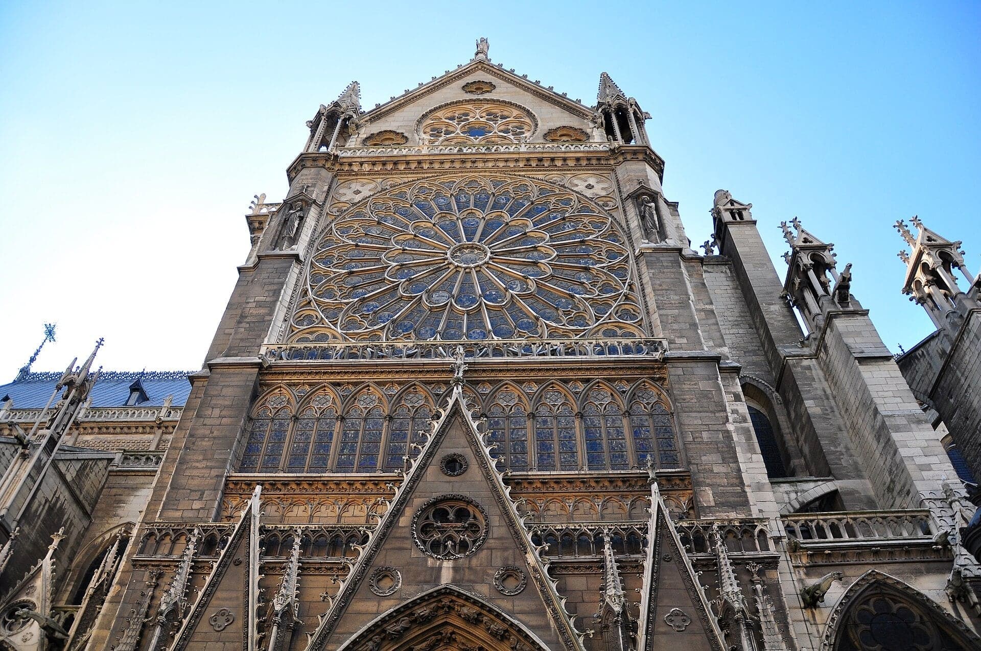Notre-Dame's North Side: The Cathedral at Work