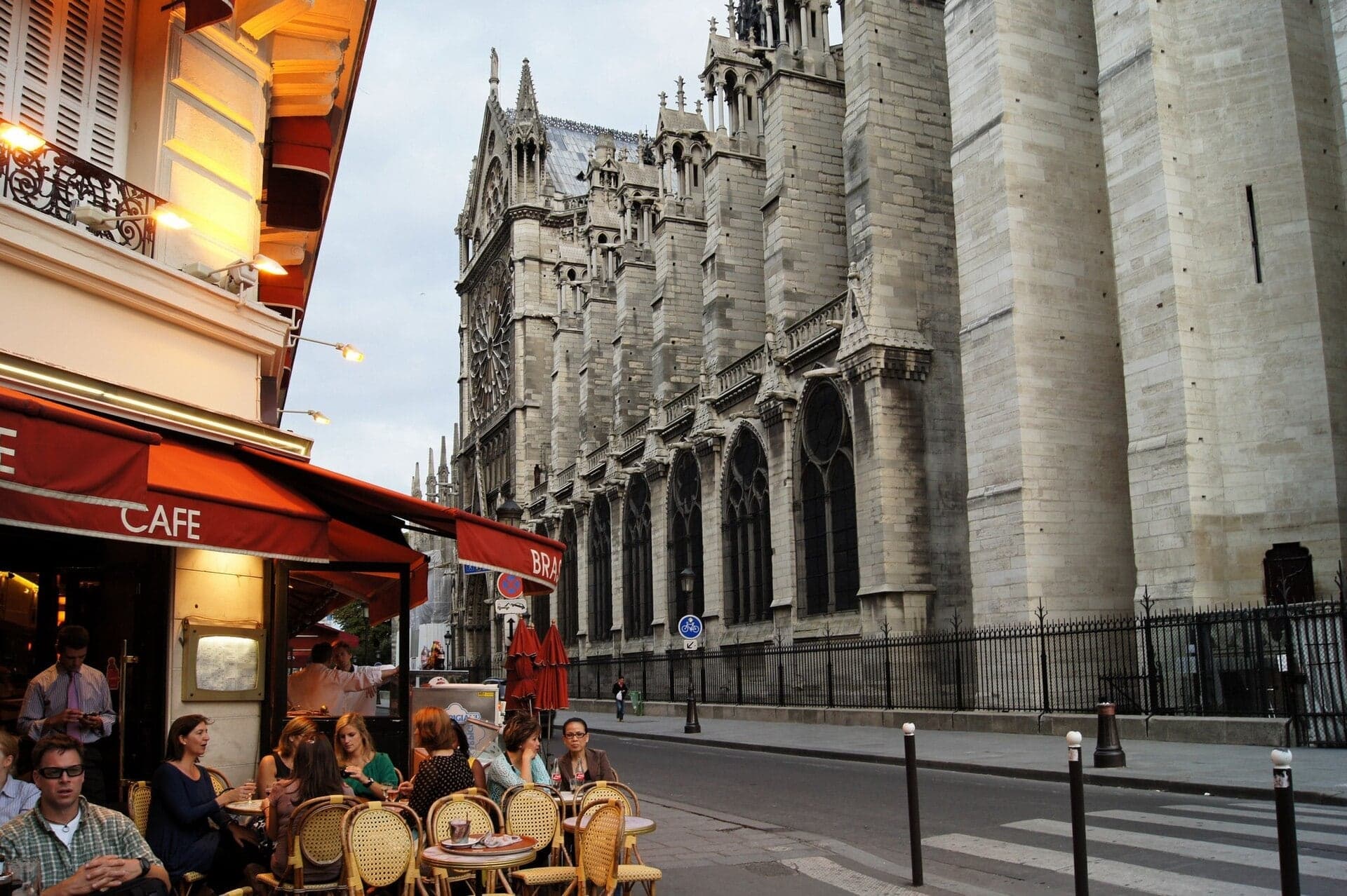 Notre-Dame's North Side: The Cathedral at Work
