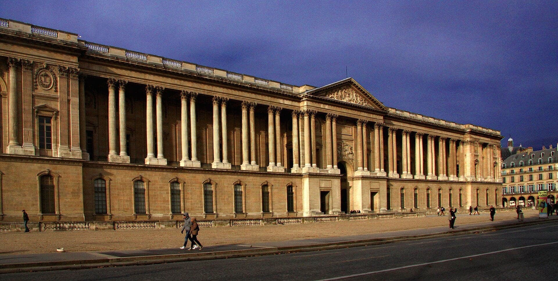 Louvre Colonnade: The Front the King Left