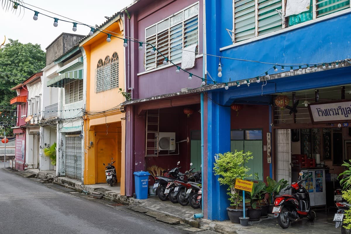 Thalang Road and Queen Sirikit Park: The Living Old-Town Heart