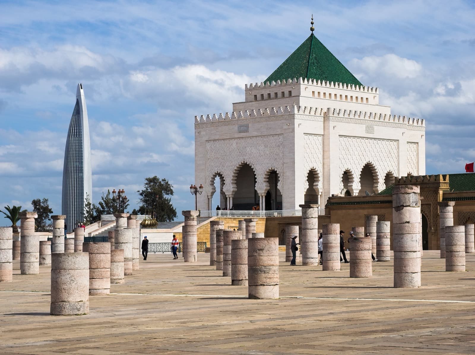 The Mausoleum of Mohammed the Fifth: The Shrine of the Kings of Independence