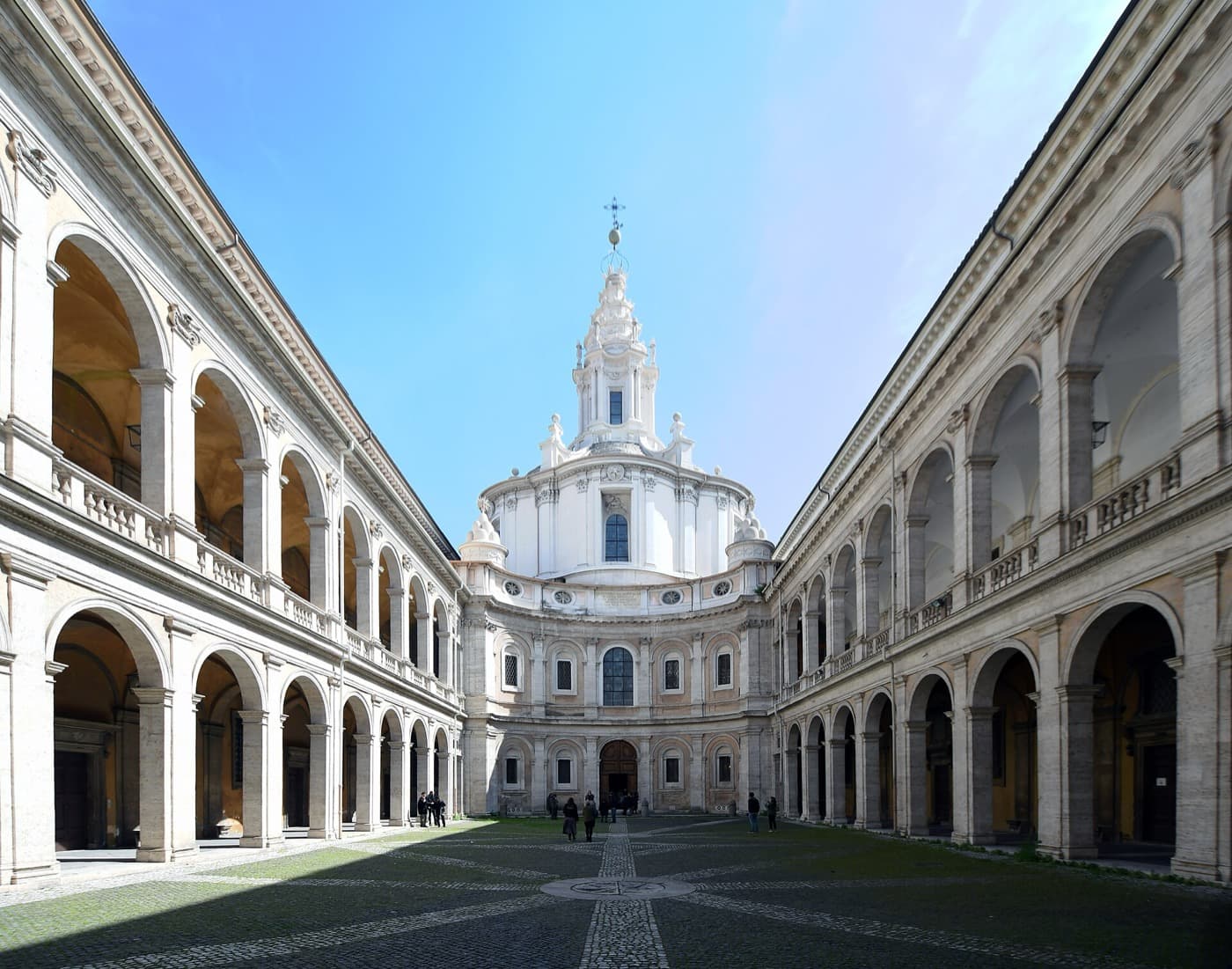 Sant'Ivo alla Sapienza: The Corkscrew
