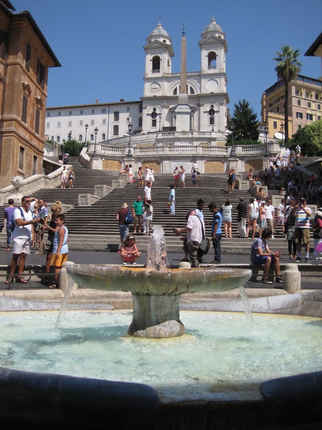 Piazza di Spagna and the Spanish Steps: Choreography Without an Altar
