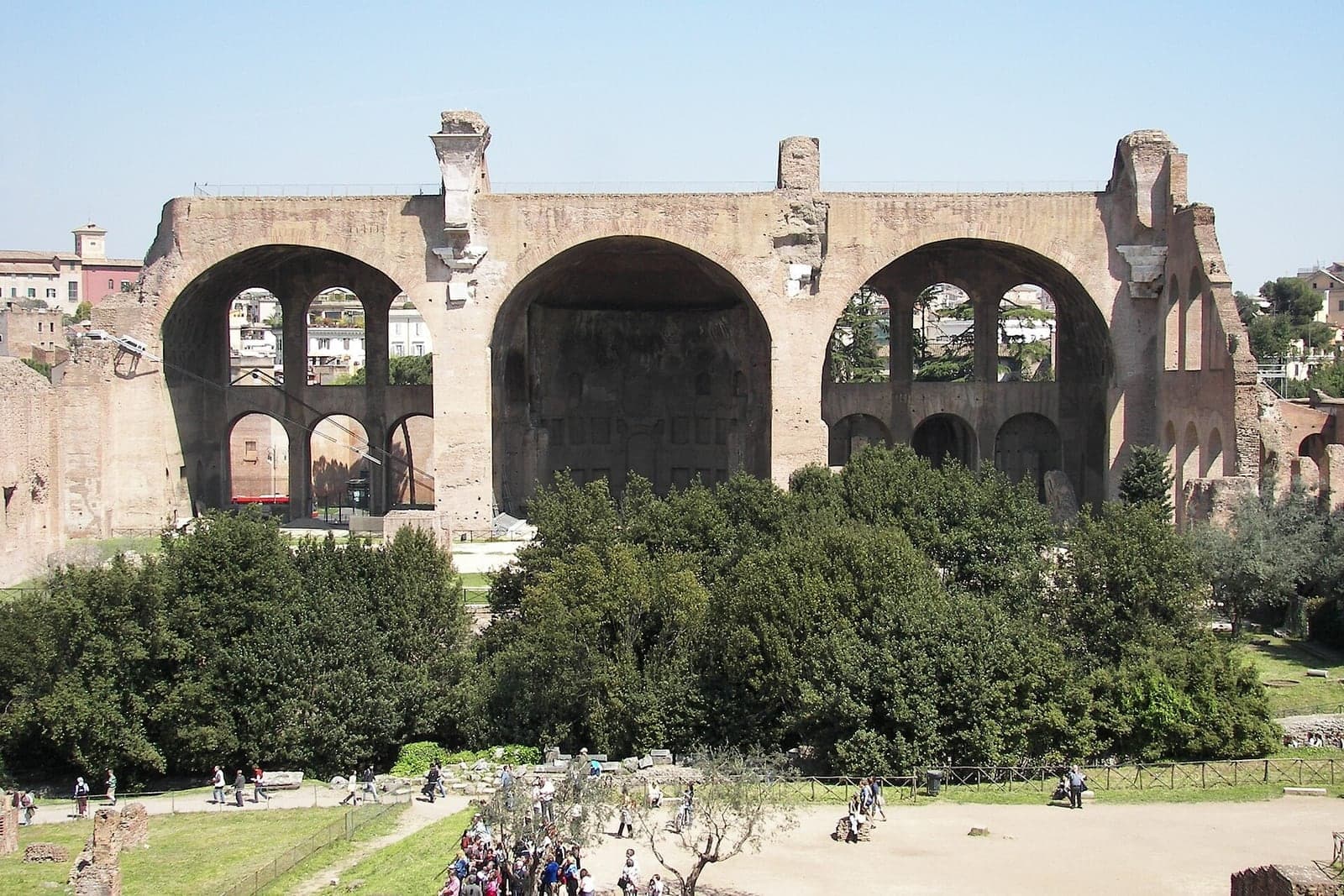 Basilica of Maxentius: Three Vaults on a Lost Hill
