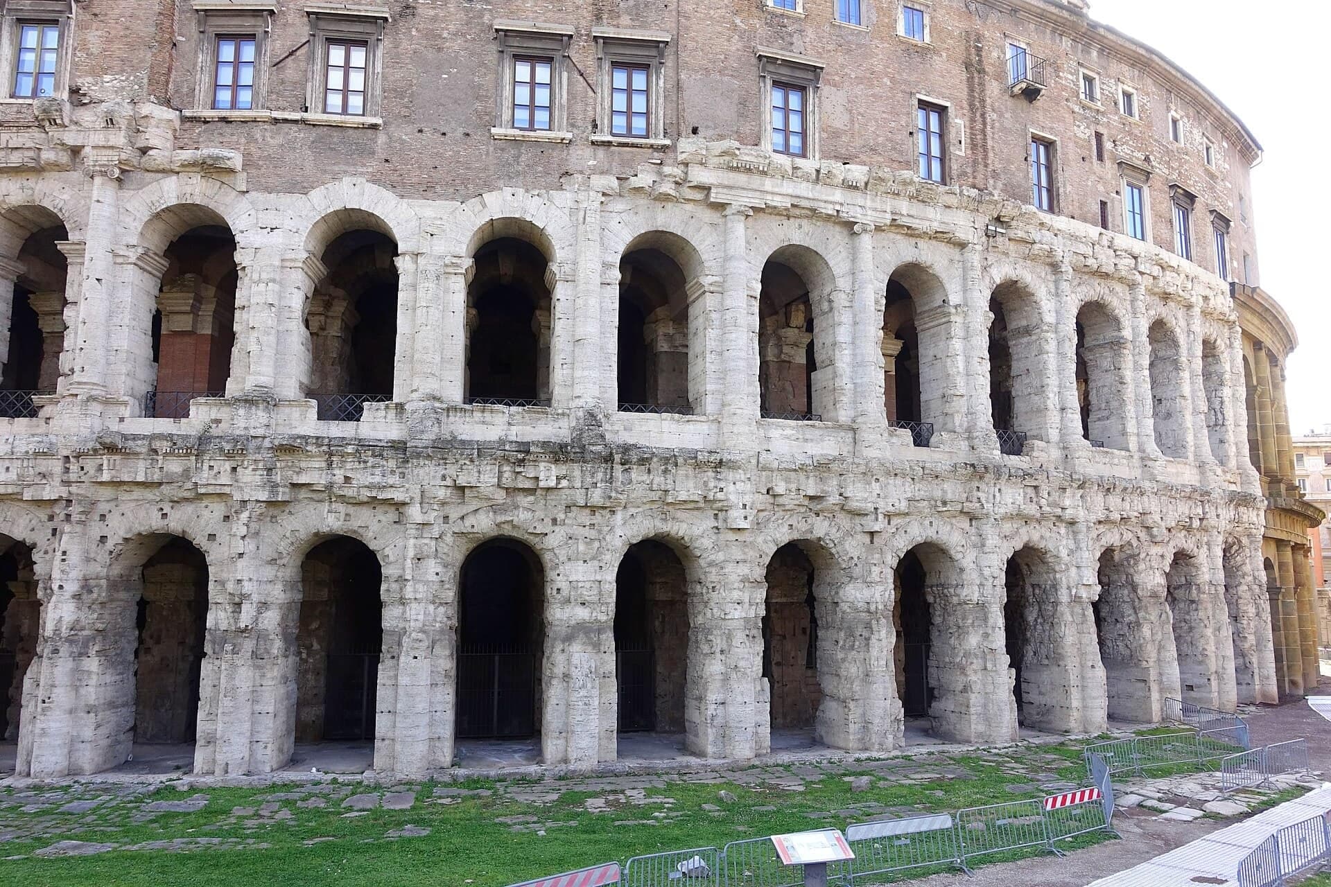 Theatre of Marcellus: A Palace on Top