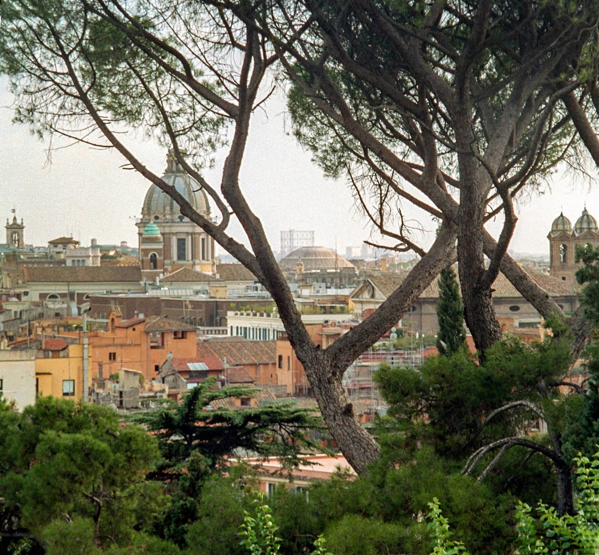 Pincio Terrace: Where the Water Came In