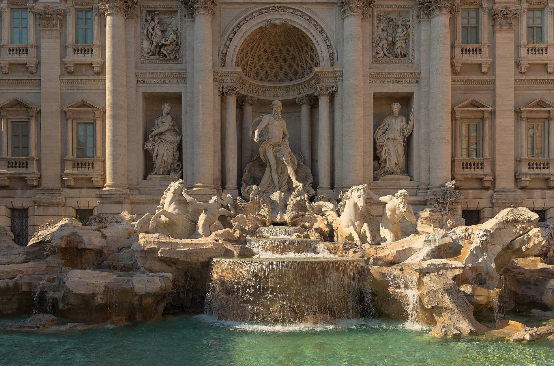 Trevi Fountain: Where the Aqueduct Shows Off