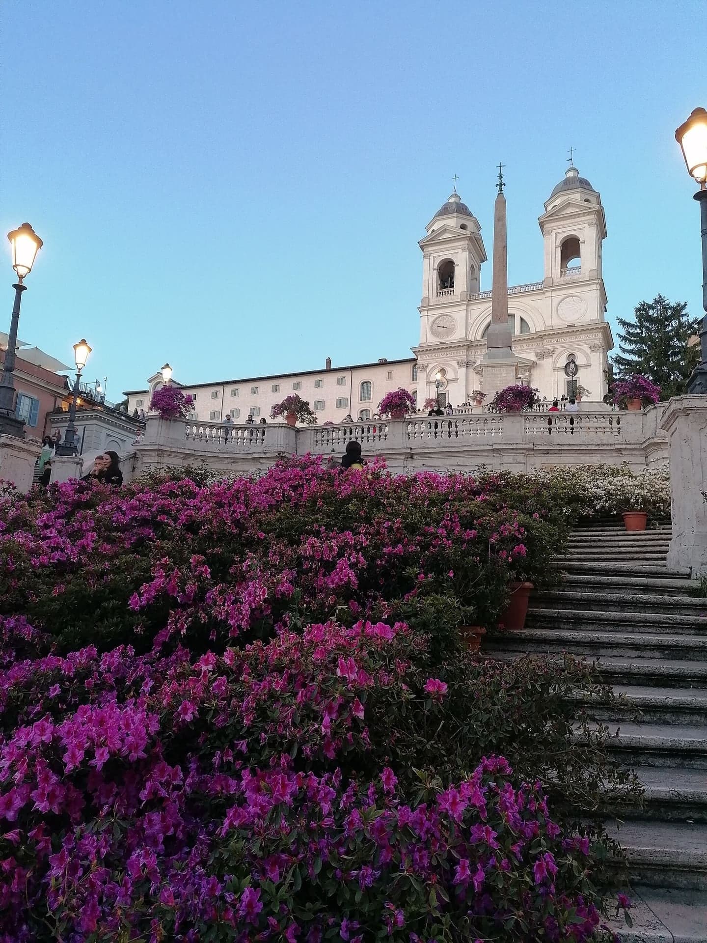 Spanish Steps and Trinità dei Monti