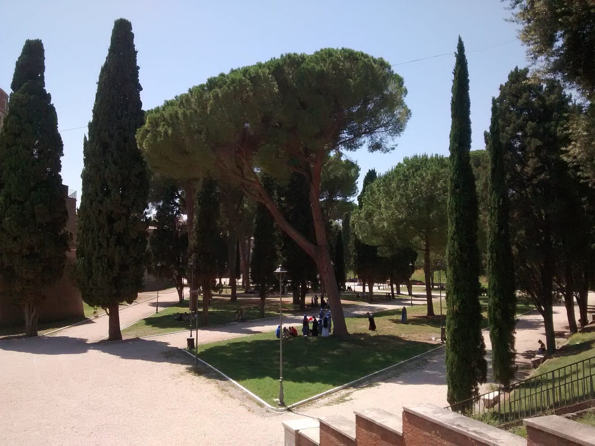 Parco Adriano: A Fortress Drawn in Grass