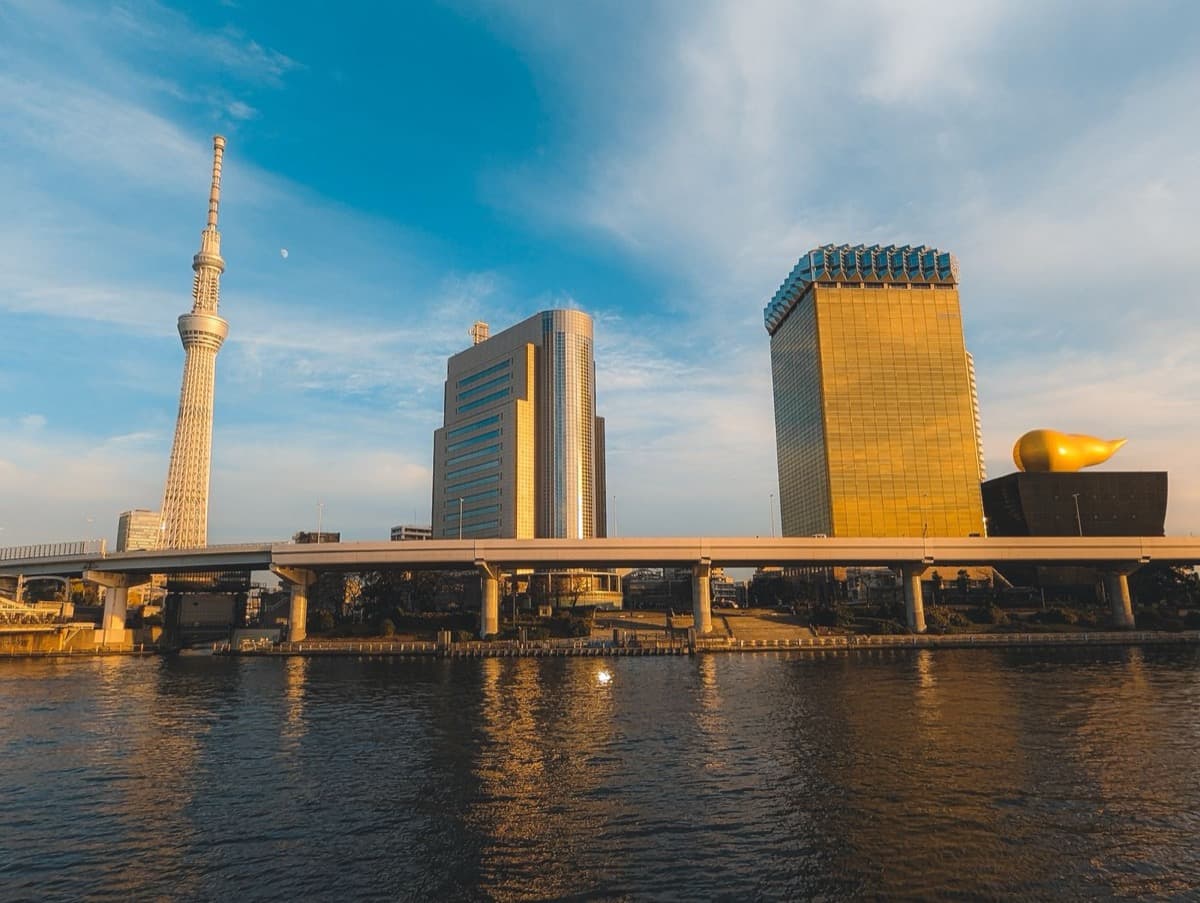 Azumabashi and the Sumida Riverfront