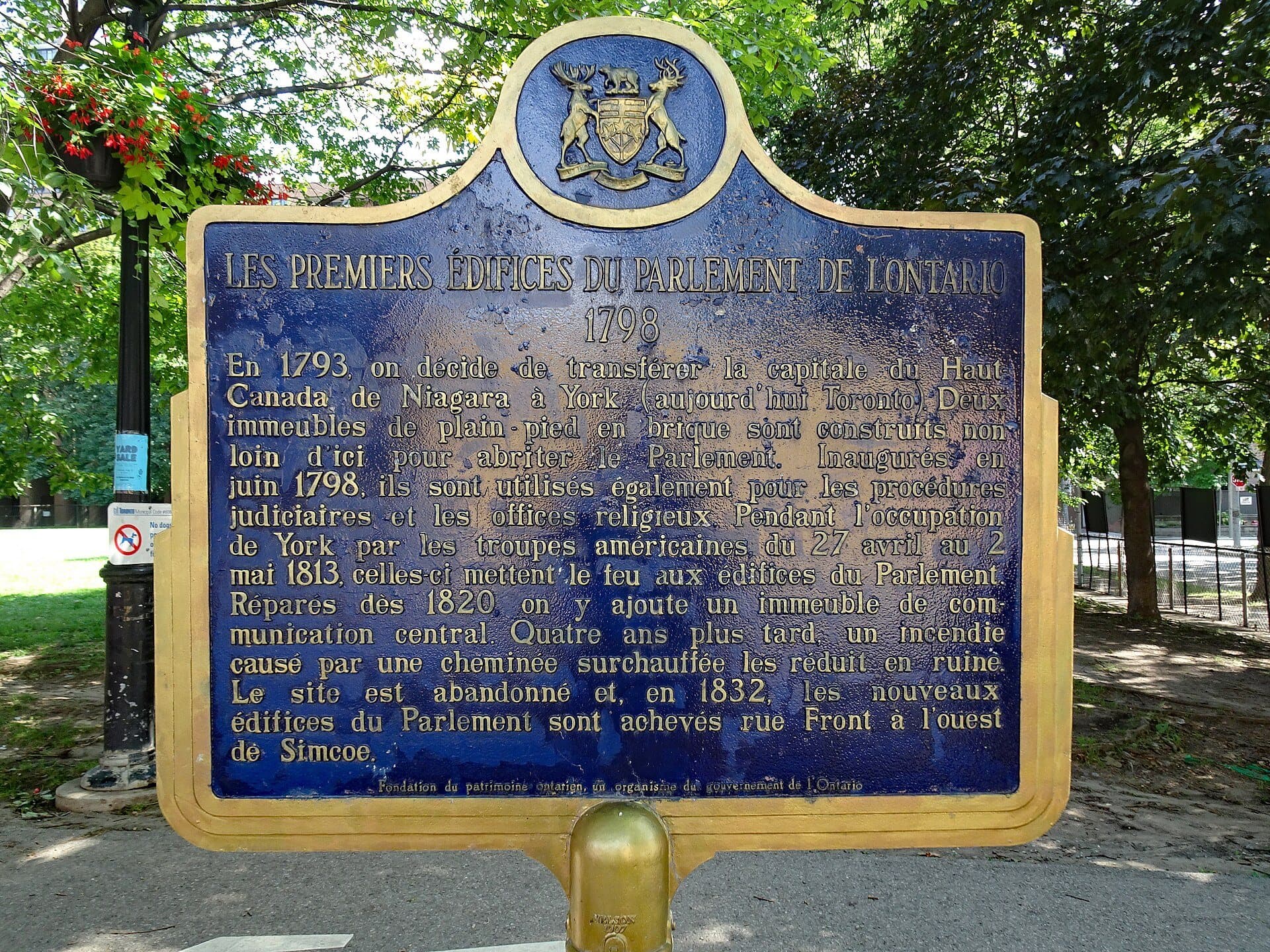 Ontario's First Parliament: The Story Behind the Hoarding