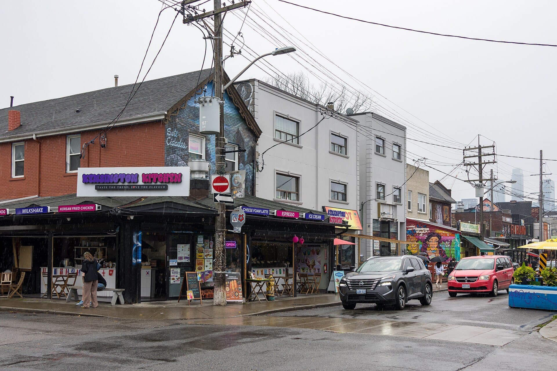 Augusta Avenue: Shops Over the Front Yards