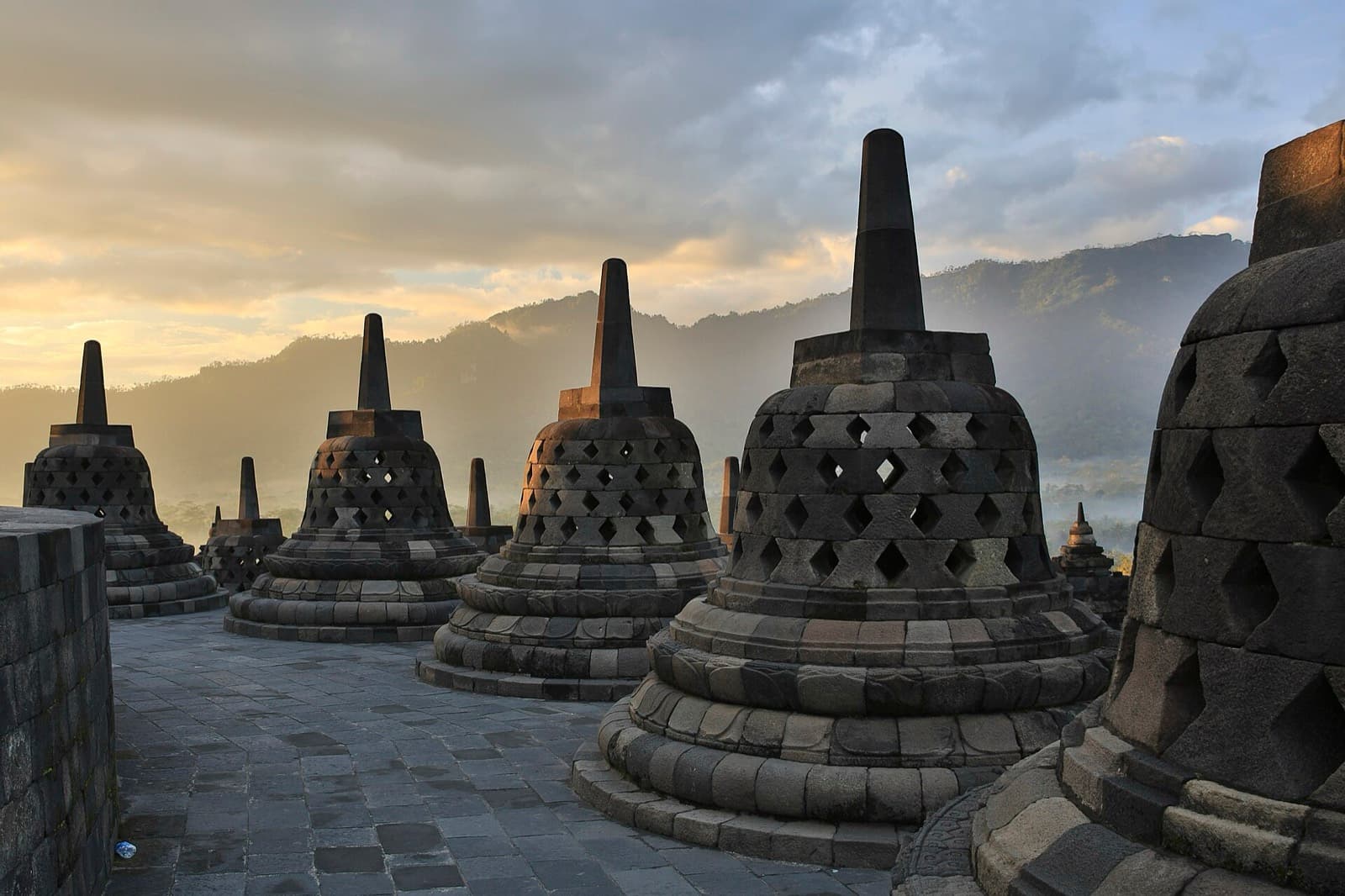 The 72 Perforated Stupas of Borobudur: Why the Buddha Is Half-Hidden
