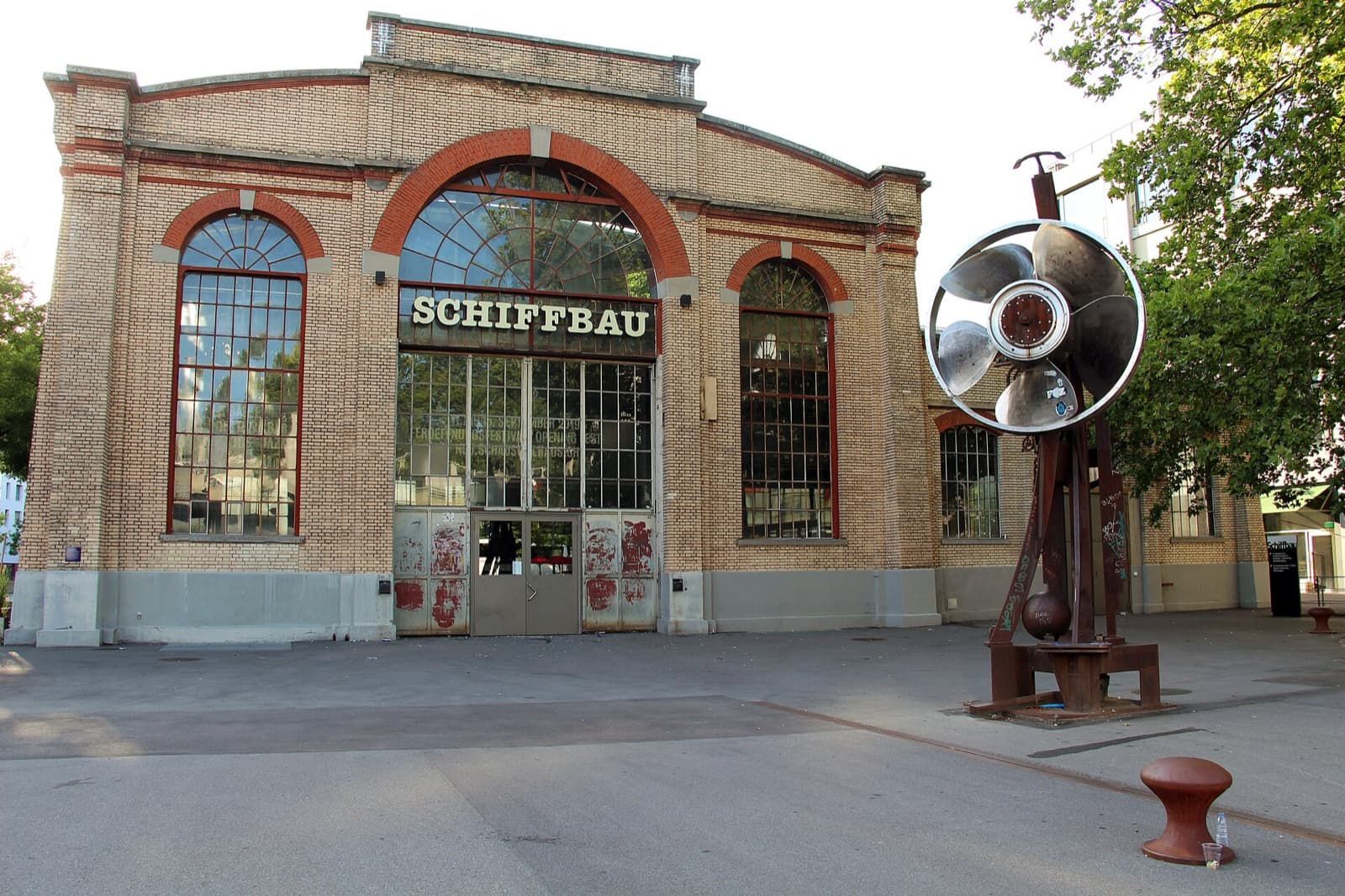 The Schiffbau: The Iron Shipbuilding Hall Now Full of Theatre