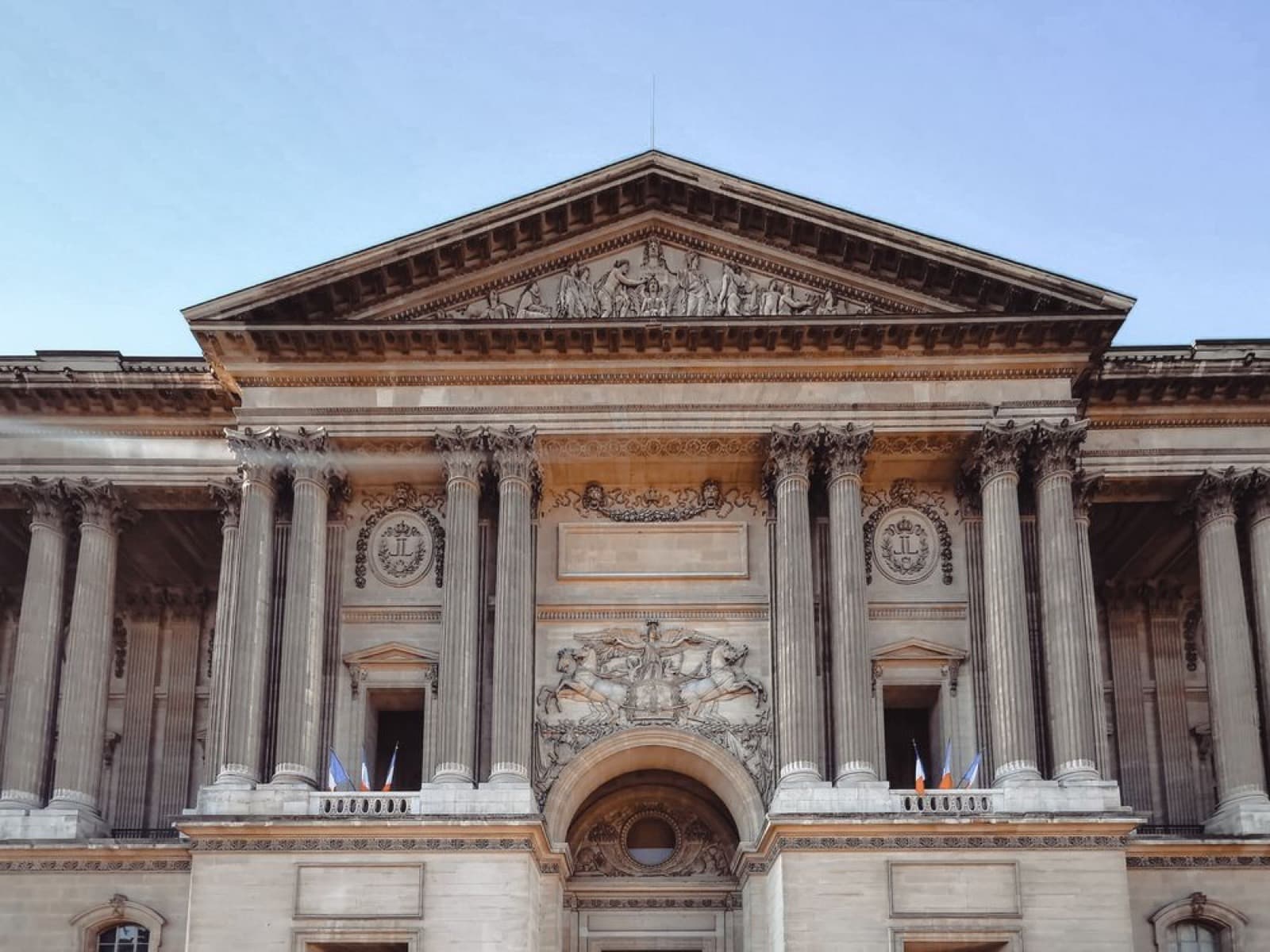 The Louvre: the Colonnade, east front