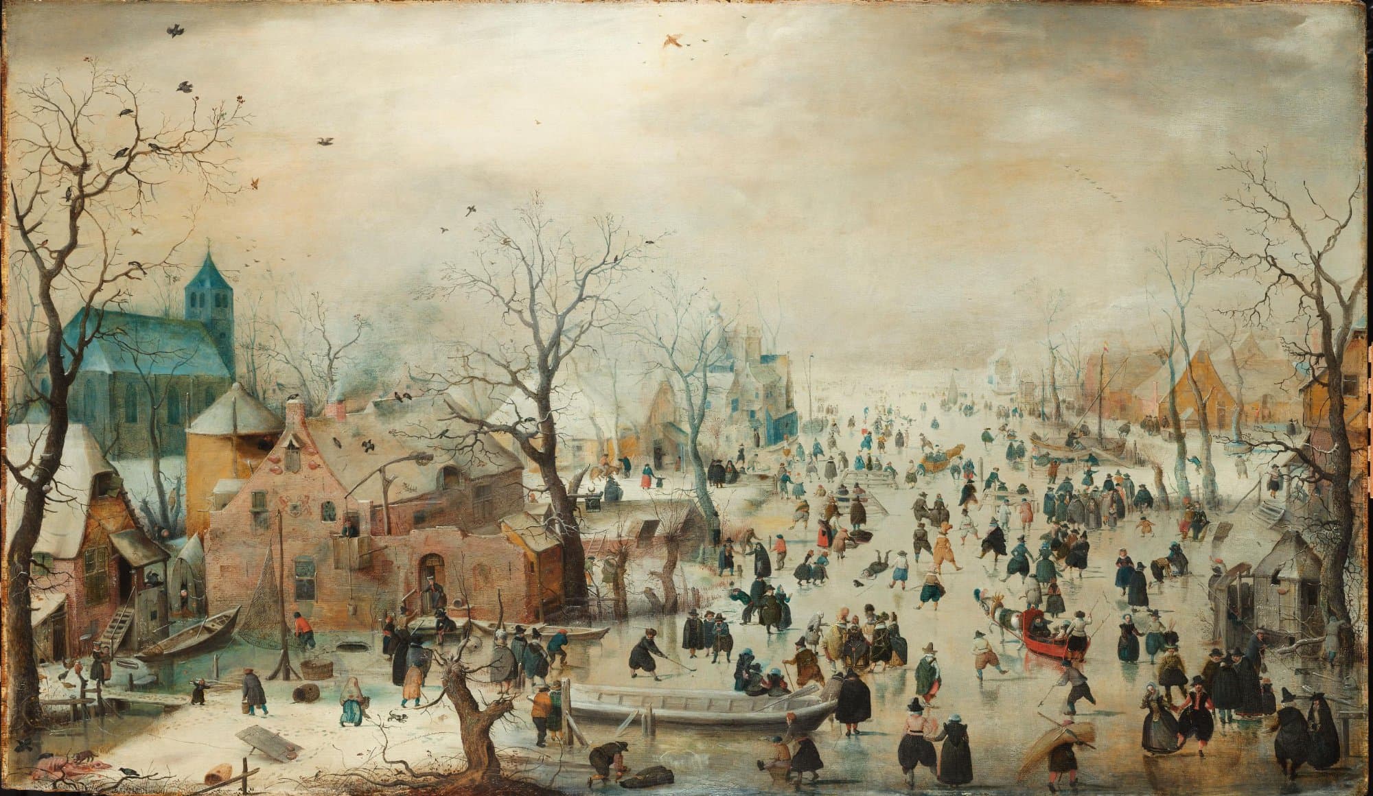 Avercamp's Winter Landscape with Skaters: Hunting the Small Stories