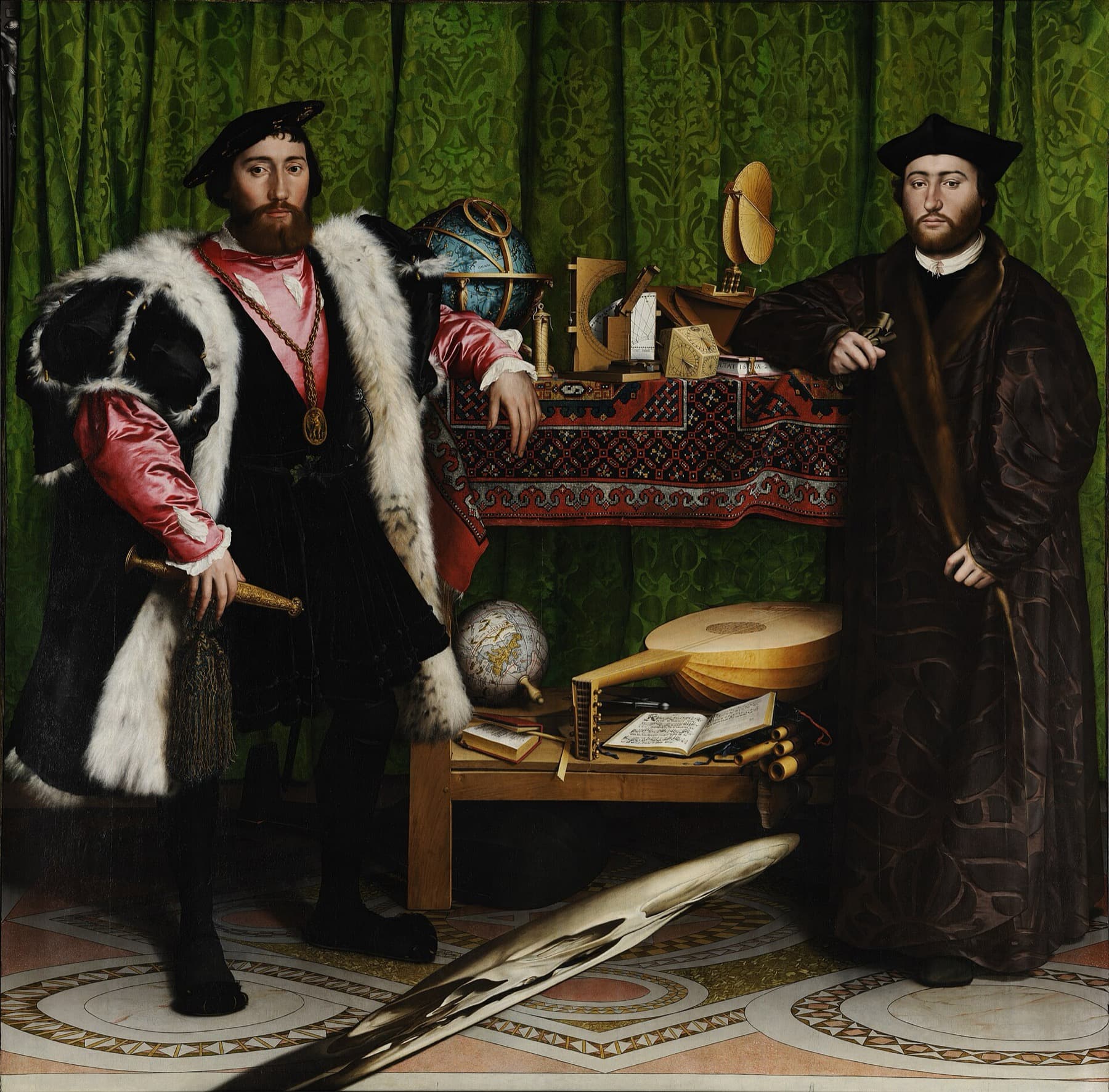 The Ambassadors: Holbein's Hidden Skull, Explained