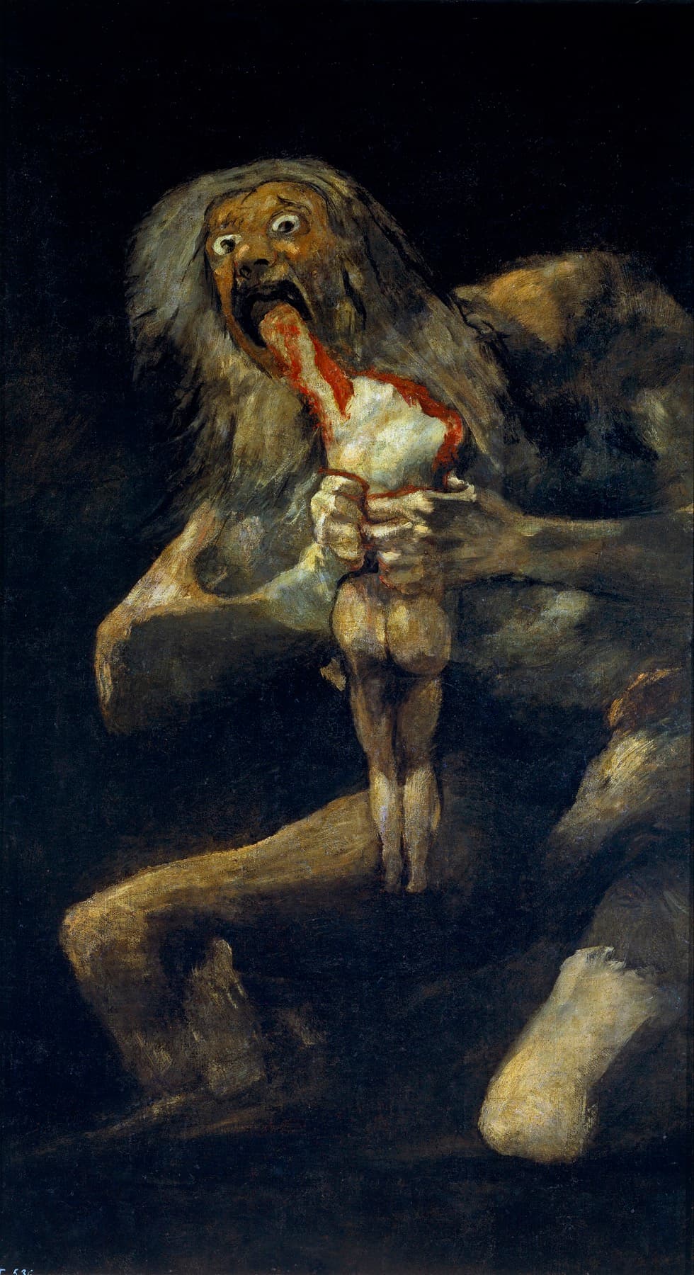 Goya's Black Paintings: Saturn, the Dog and the House That No Longer Exists