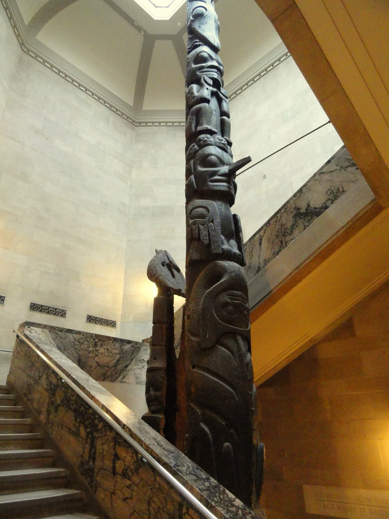 The ROM's Totem Poles: Crest Poles Built Into the Building