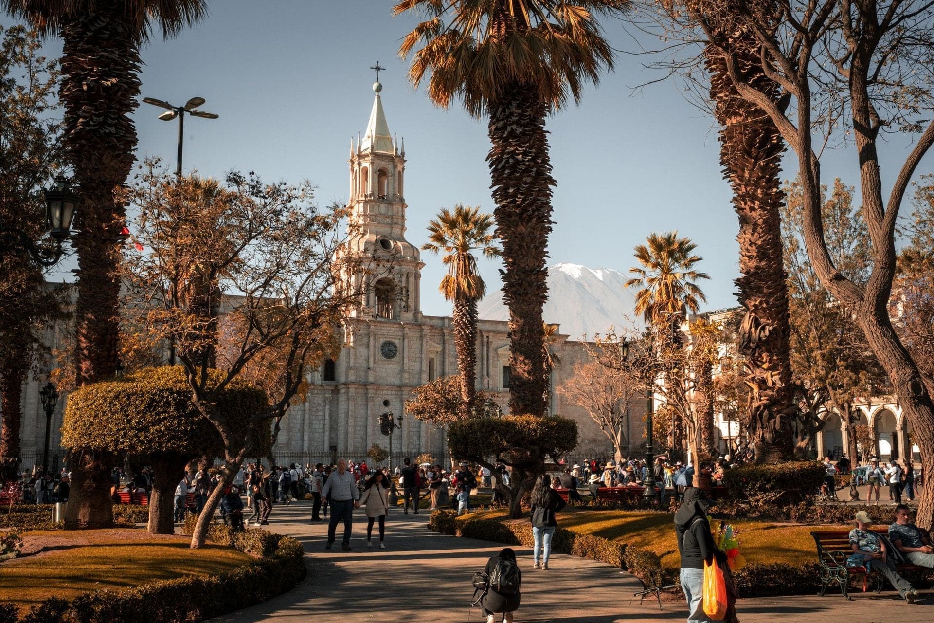 Plaza de Armas: Arcades Younger Than They Look