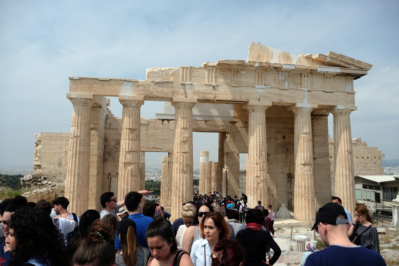 Propylaea: The Marble Gateway to the Sacred Rock