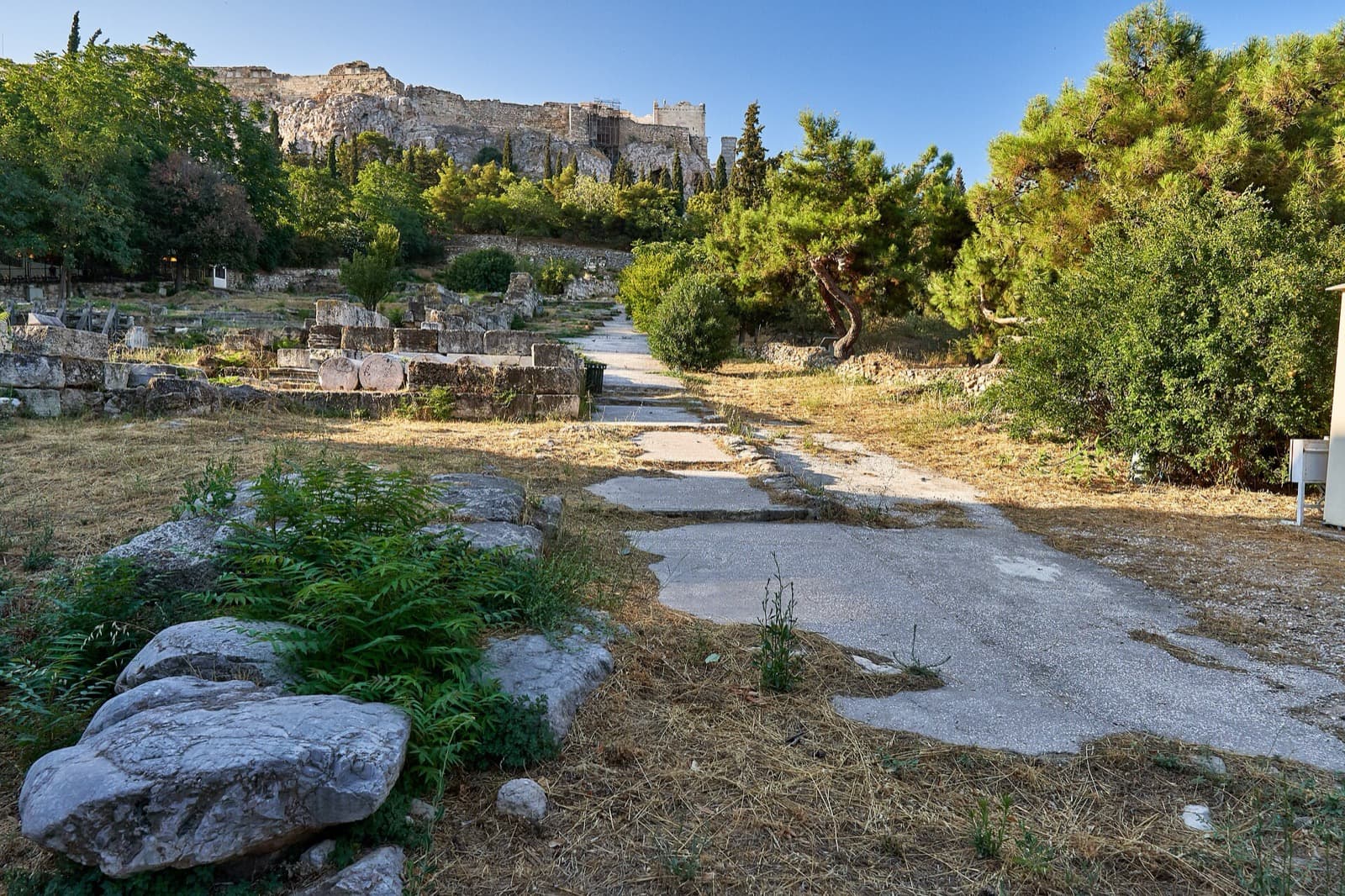 The Panathenaic Way: The Processional Road