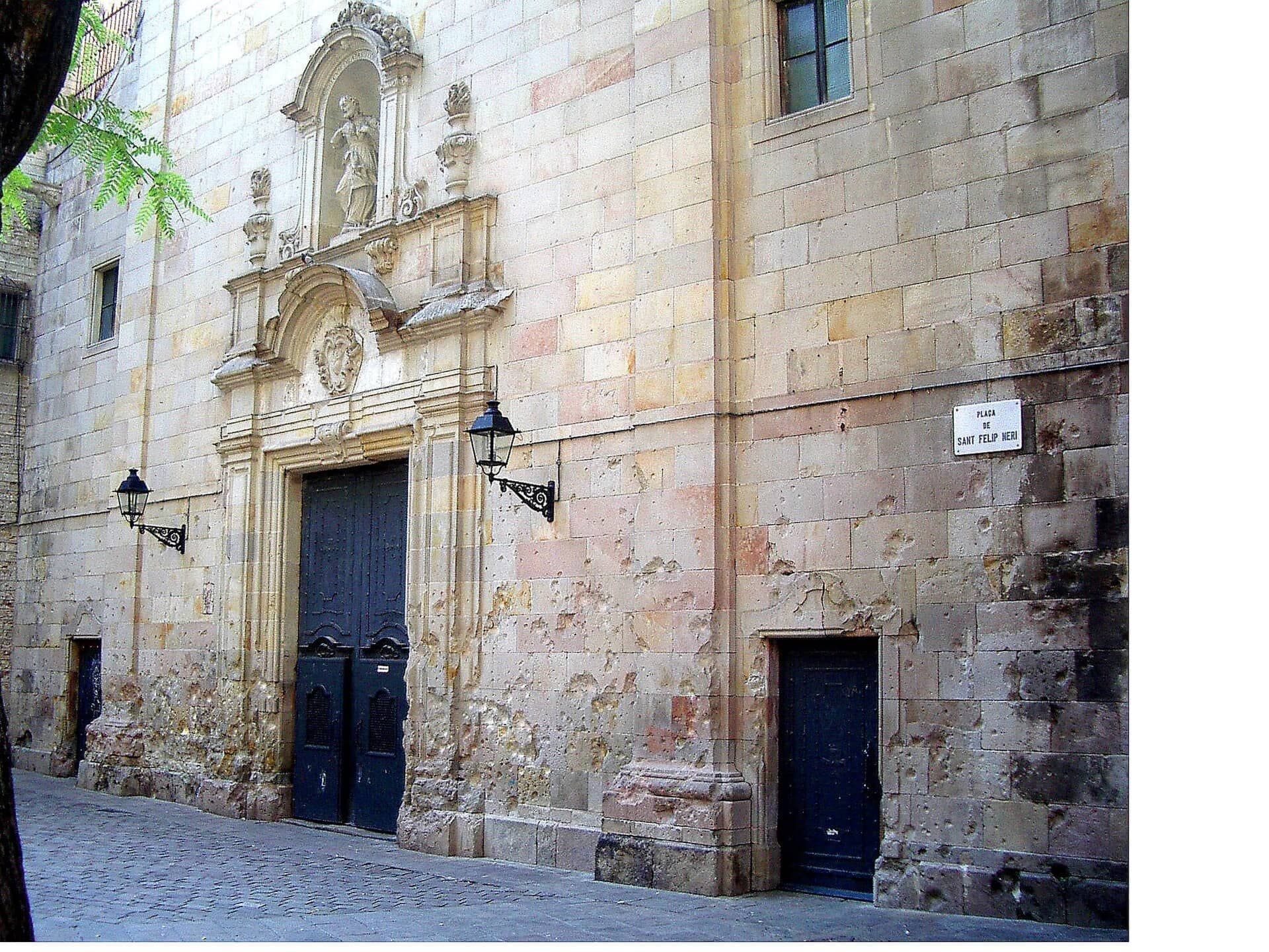 Plaça de Sant Felip Neri: The 1938 Raid