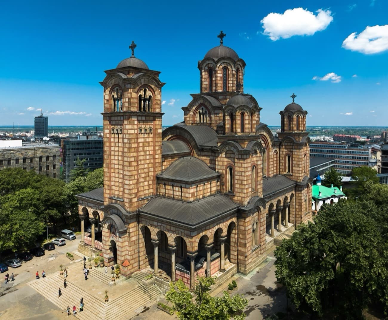 Saint Mark's Church and Tasmajdan Park: Medieval Echo Over Roman Stone