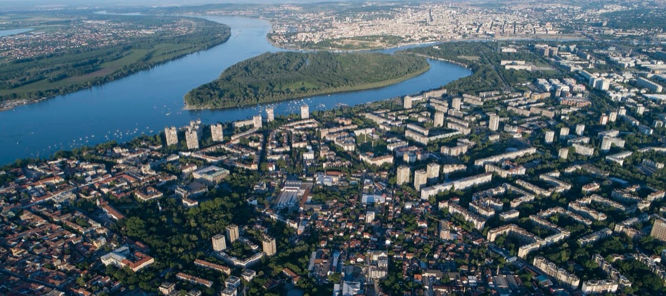 The Sava and Danube Confluence Terrace
