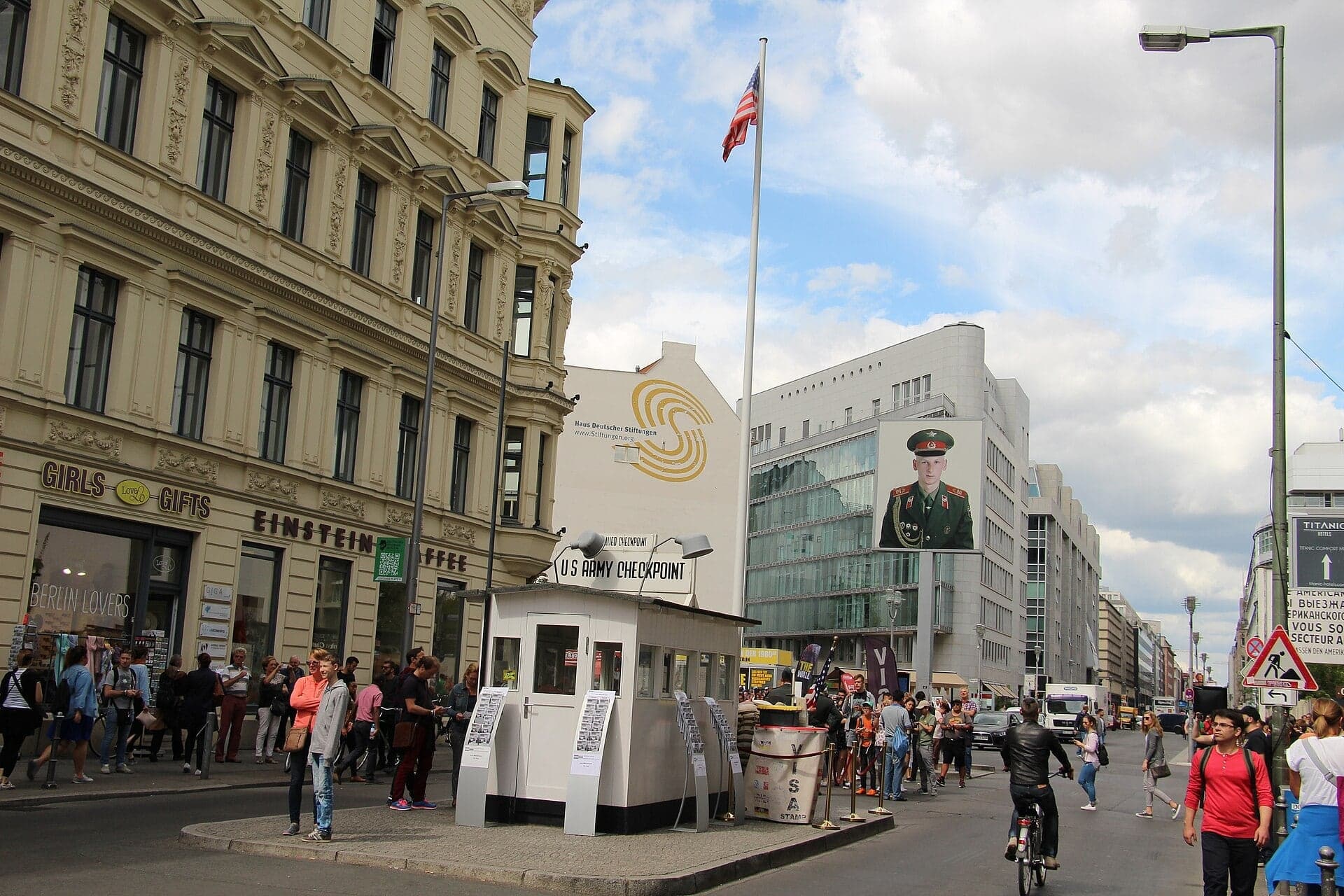 Checkpoint Charlie: A Crossing Rebuilt for Visitors