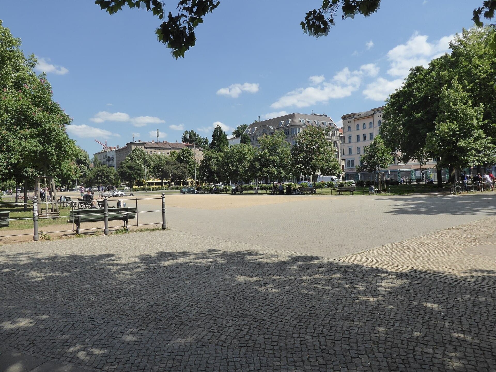 Oranienplatz: Where the Canal Widened
