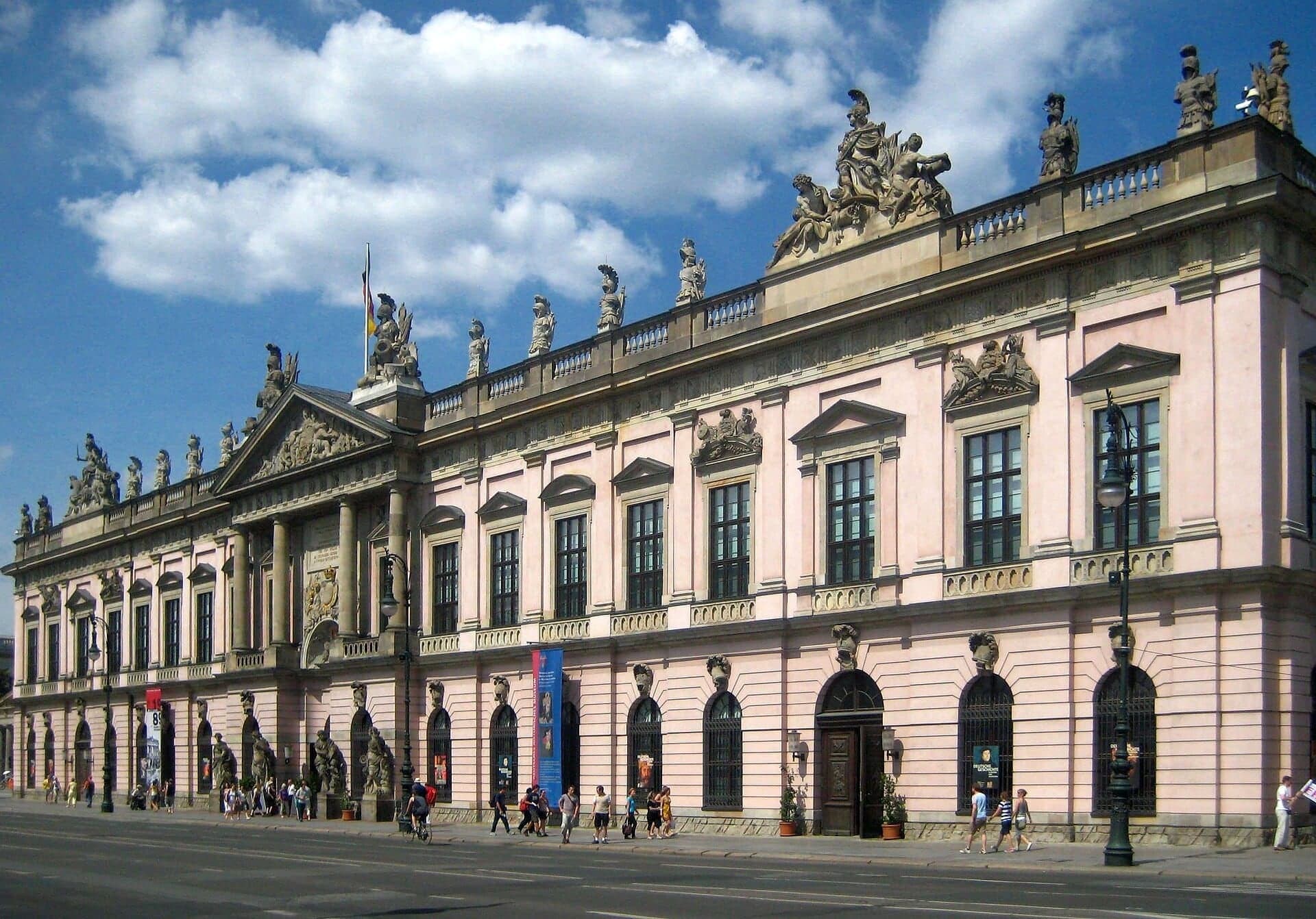 Zeughaus: Helmets Over Every Arch