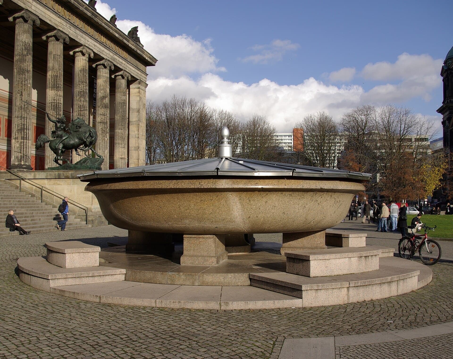 Altes Museum: A Bowl Ground by Steam