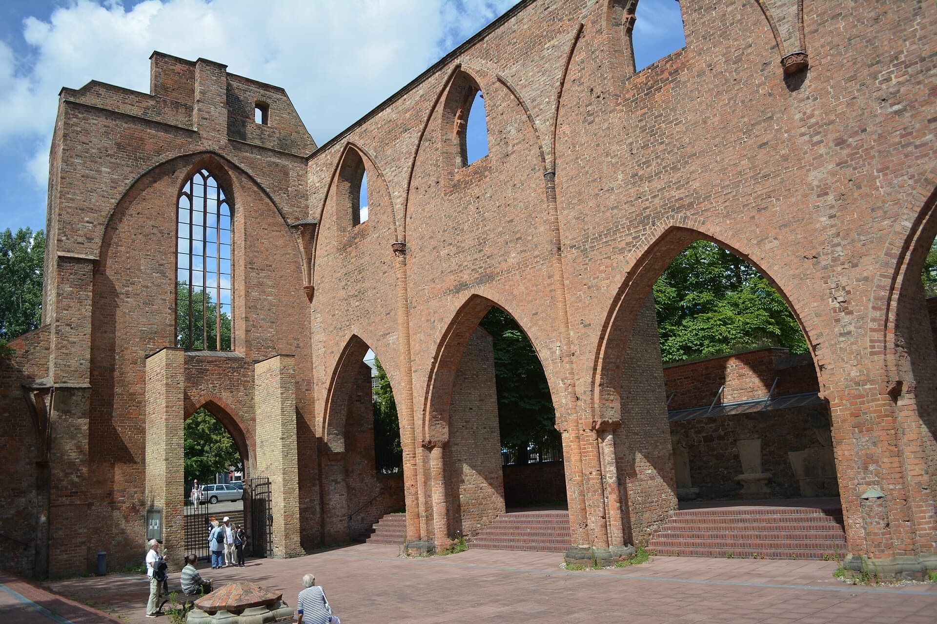 Franciscan Friary Church: The Ruin the Road Left