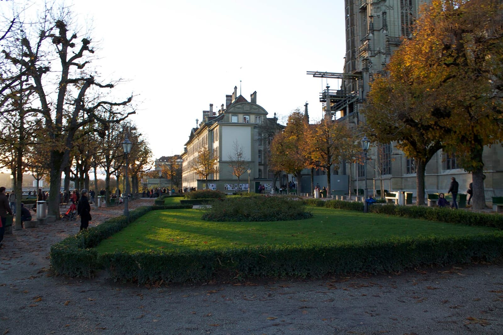 The Minster Terrace Over the Aare