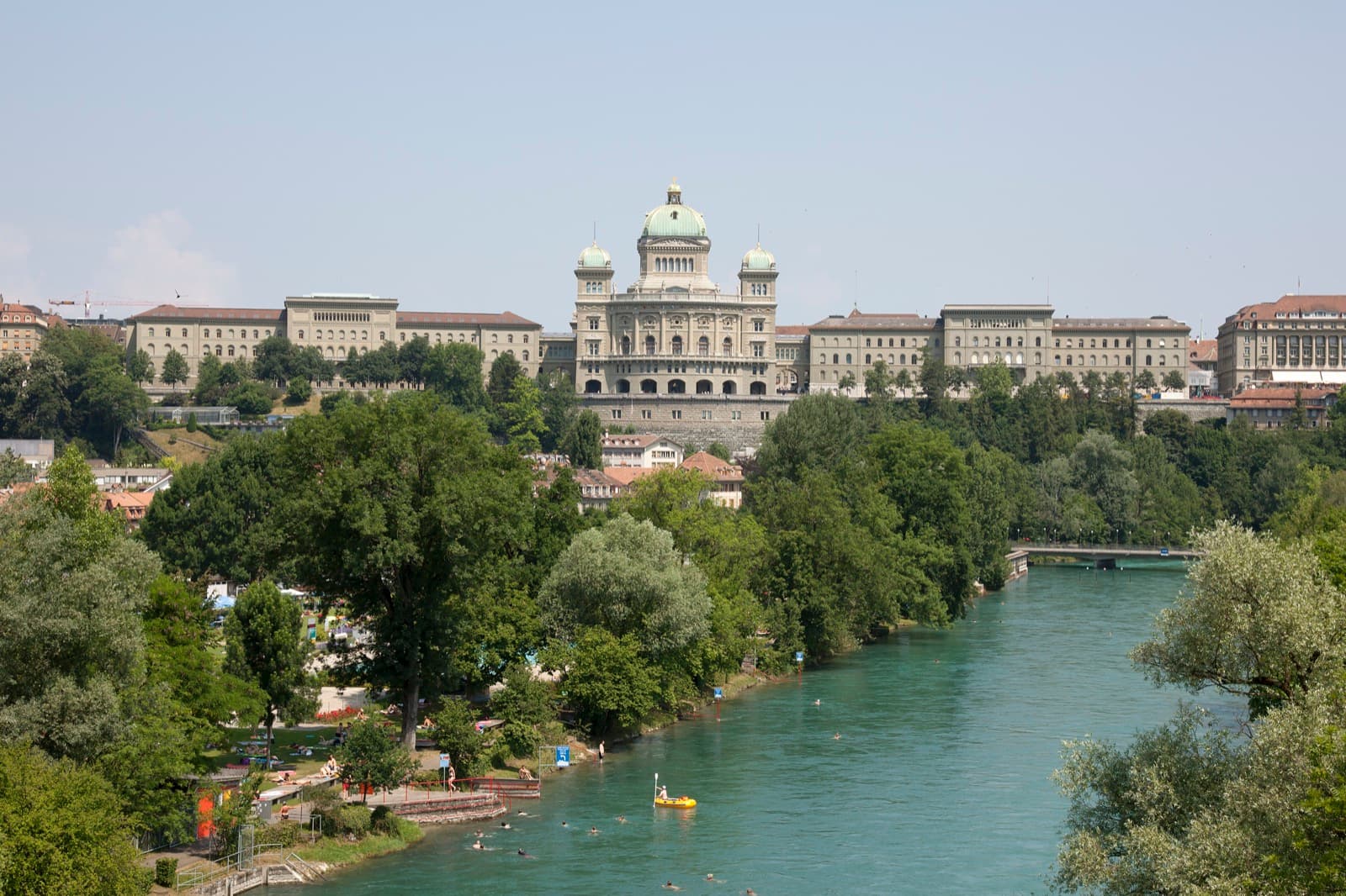 The Federal Palace and Bundesplatz: Where Bern's Two Stories Share One Rock