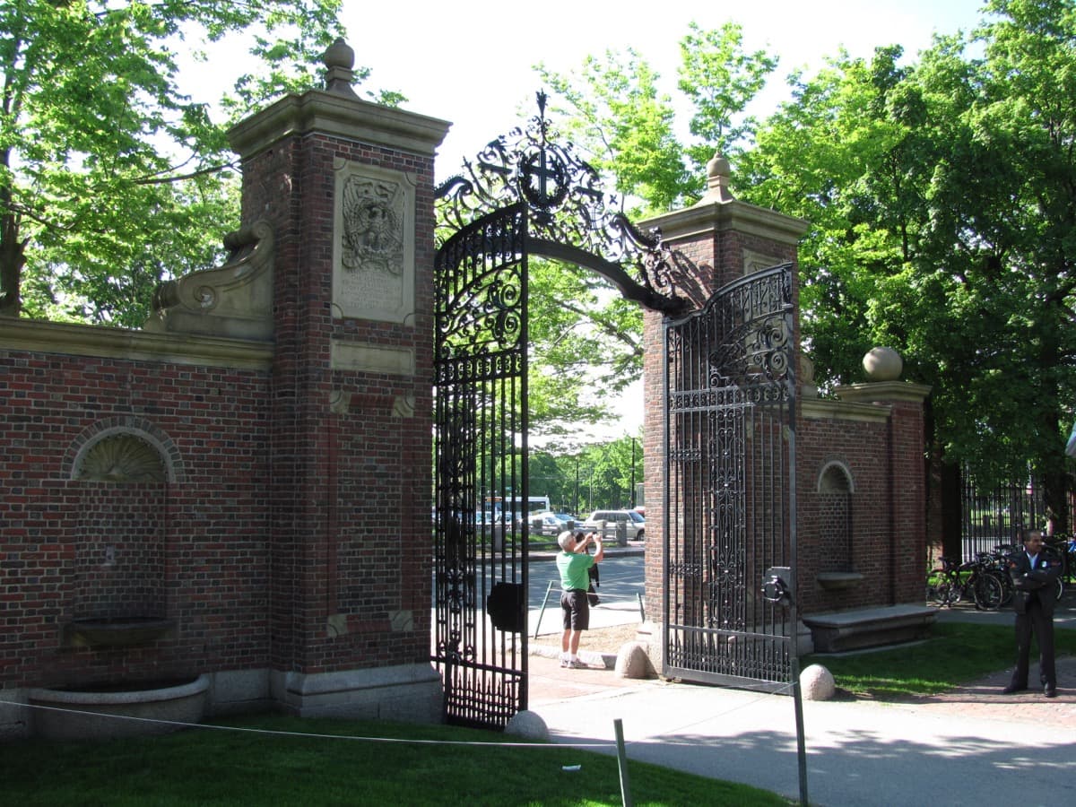 Harvard Yard: The College the Town Was Older Than