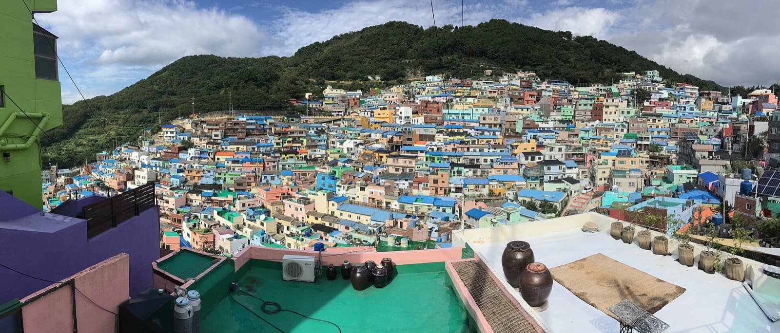 The Gamcheon Panorama Viewpoint: Reading a Refugee Slope Two Ways at Once