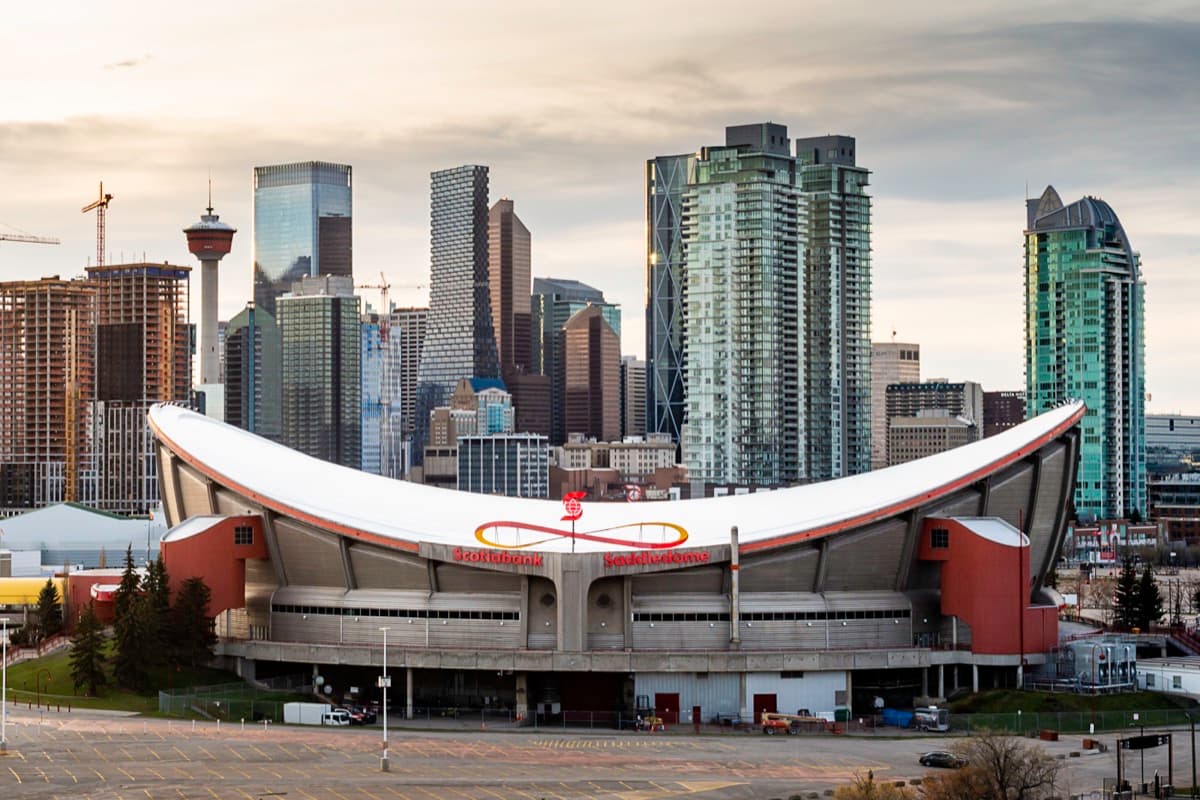 Scotiabank Saddledome: The Saddle in Concrete