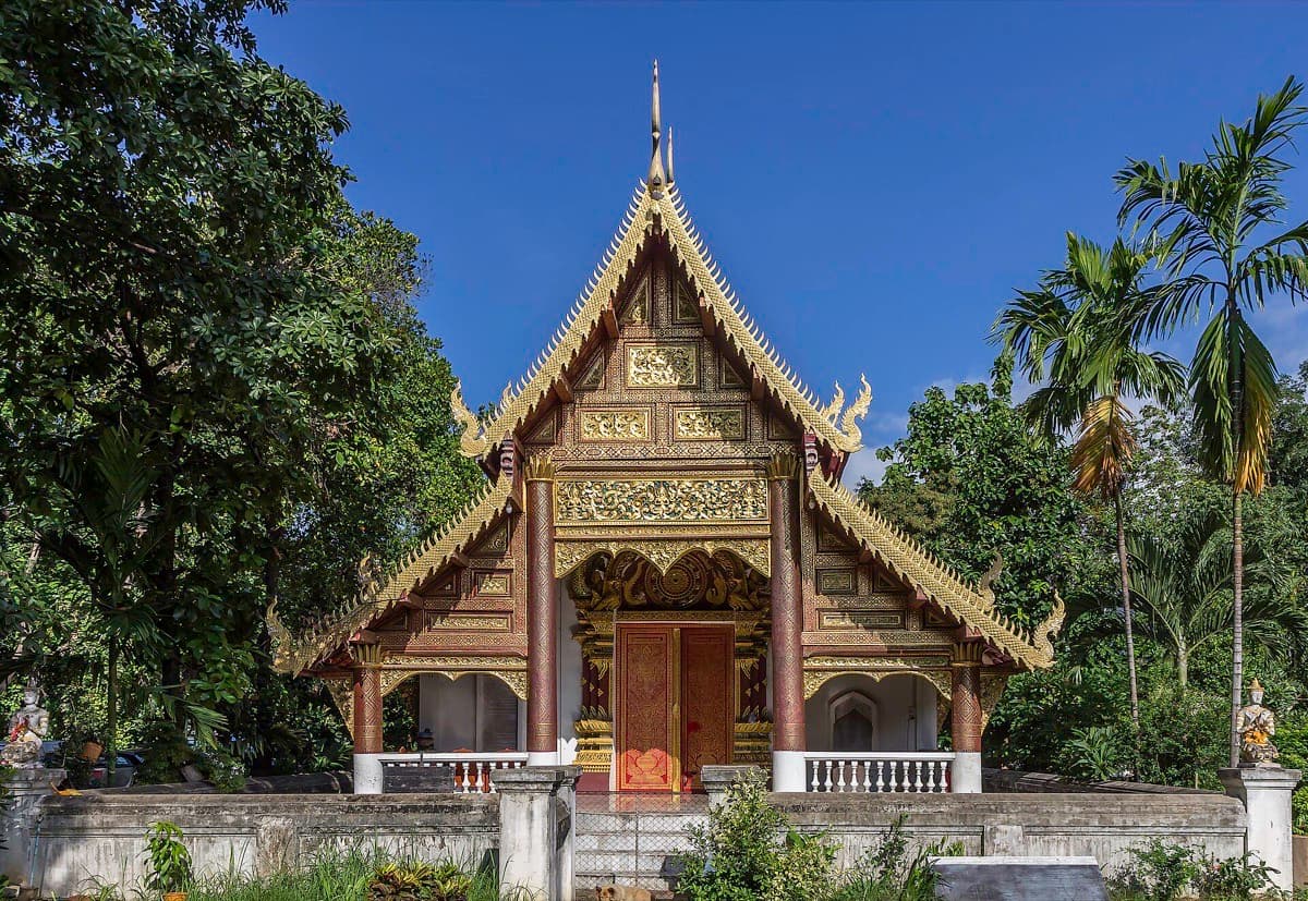Wat Chiang Man: the founder's camp