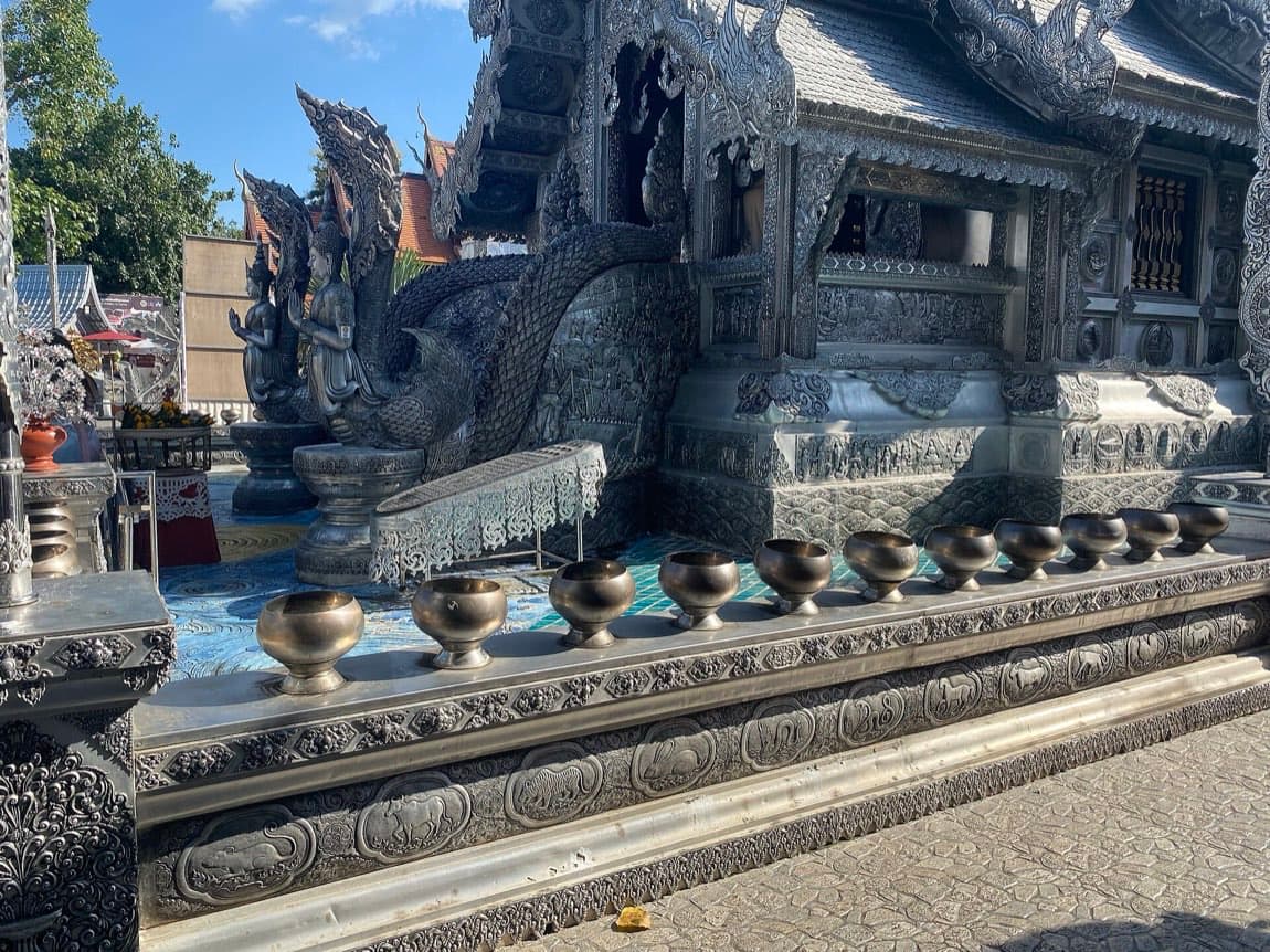 Wat Sri Suphan and the Silver Road of Wualai