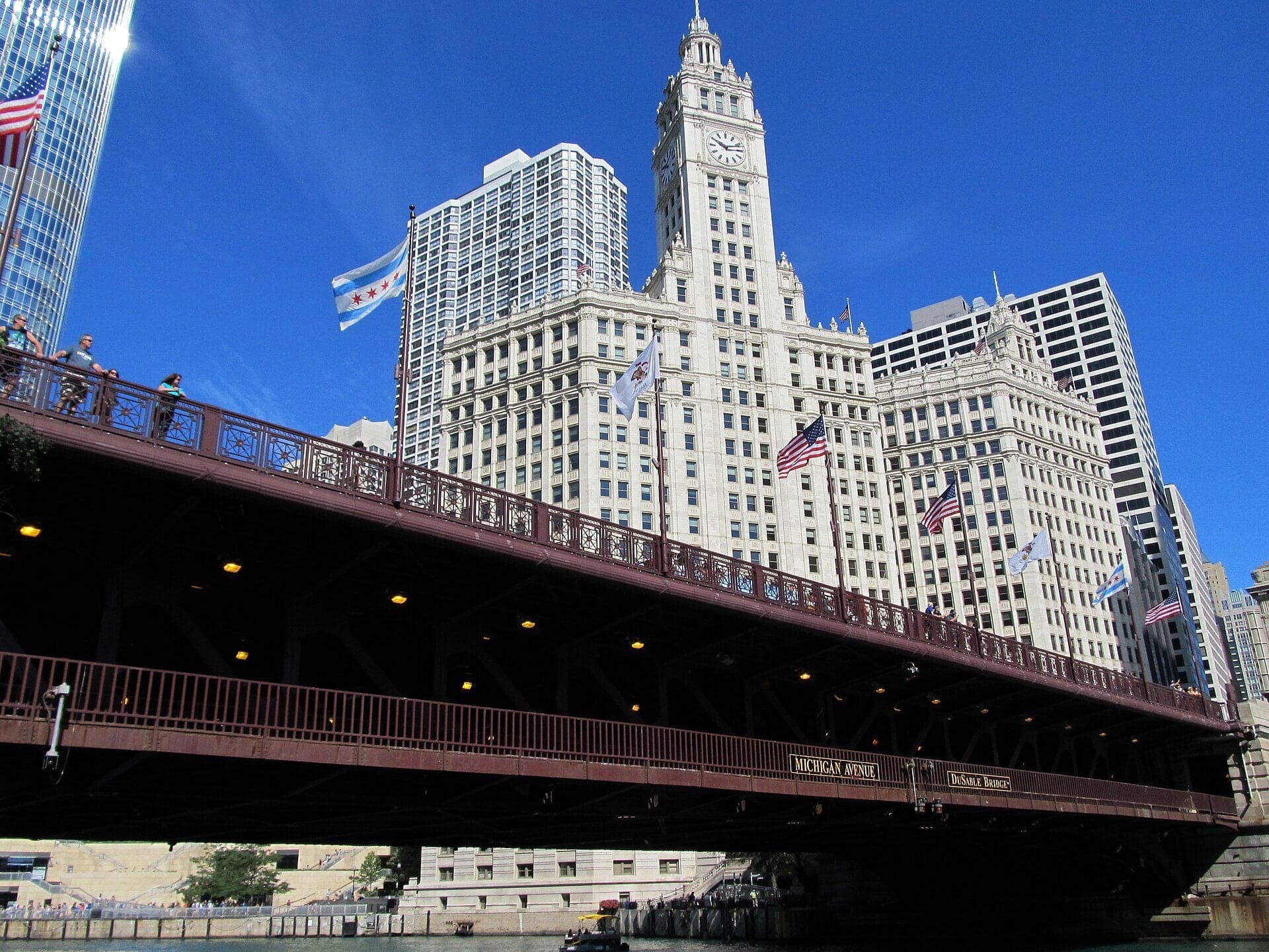DuSable Bridge and the Wrigley Building: A See-Saw That Made a Street