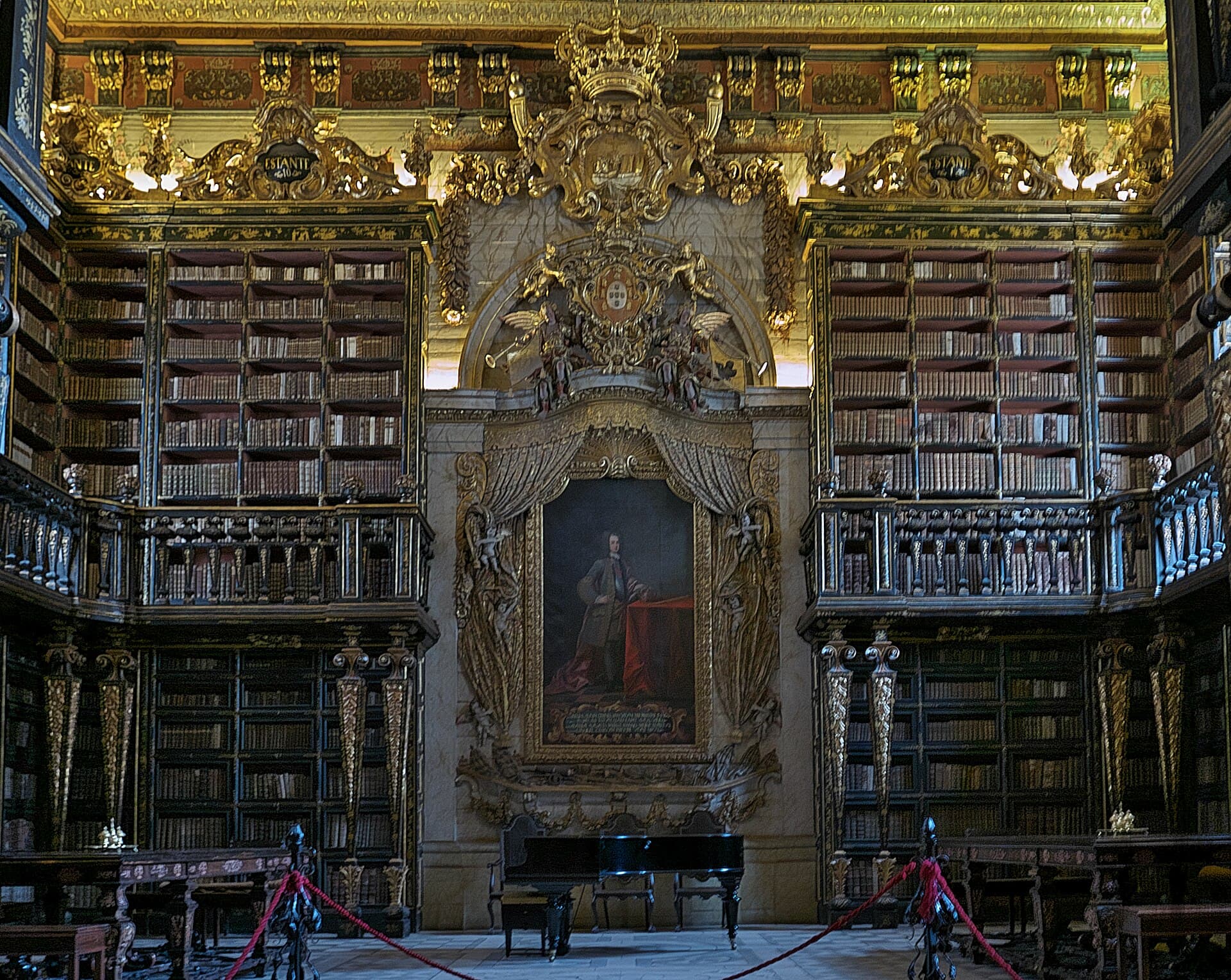 Biblioteca Joanina: The Gilded Baroque Library