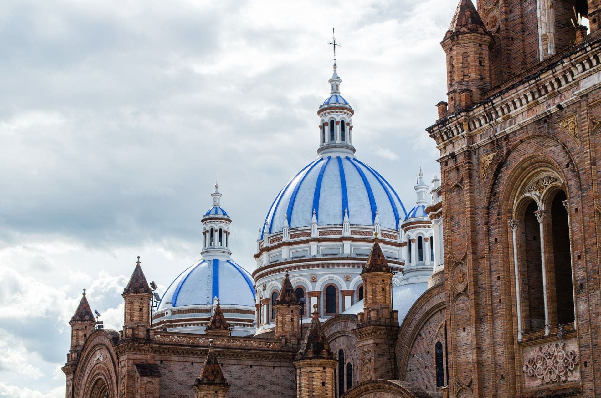Plaza de las Flores: The Convent and the Blue Domes