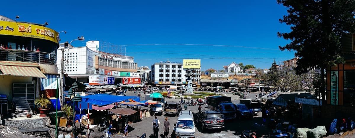 Da Lat Market: the town's own downtown