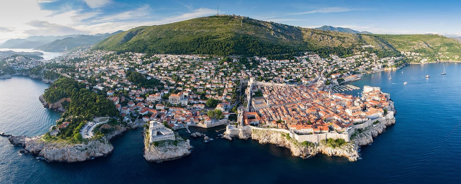 Fort Lovrijenac from the sea: liberty is not sold for gold
