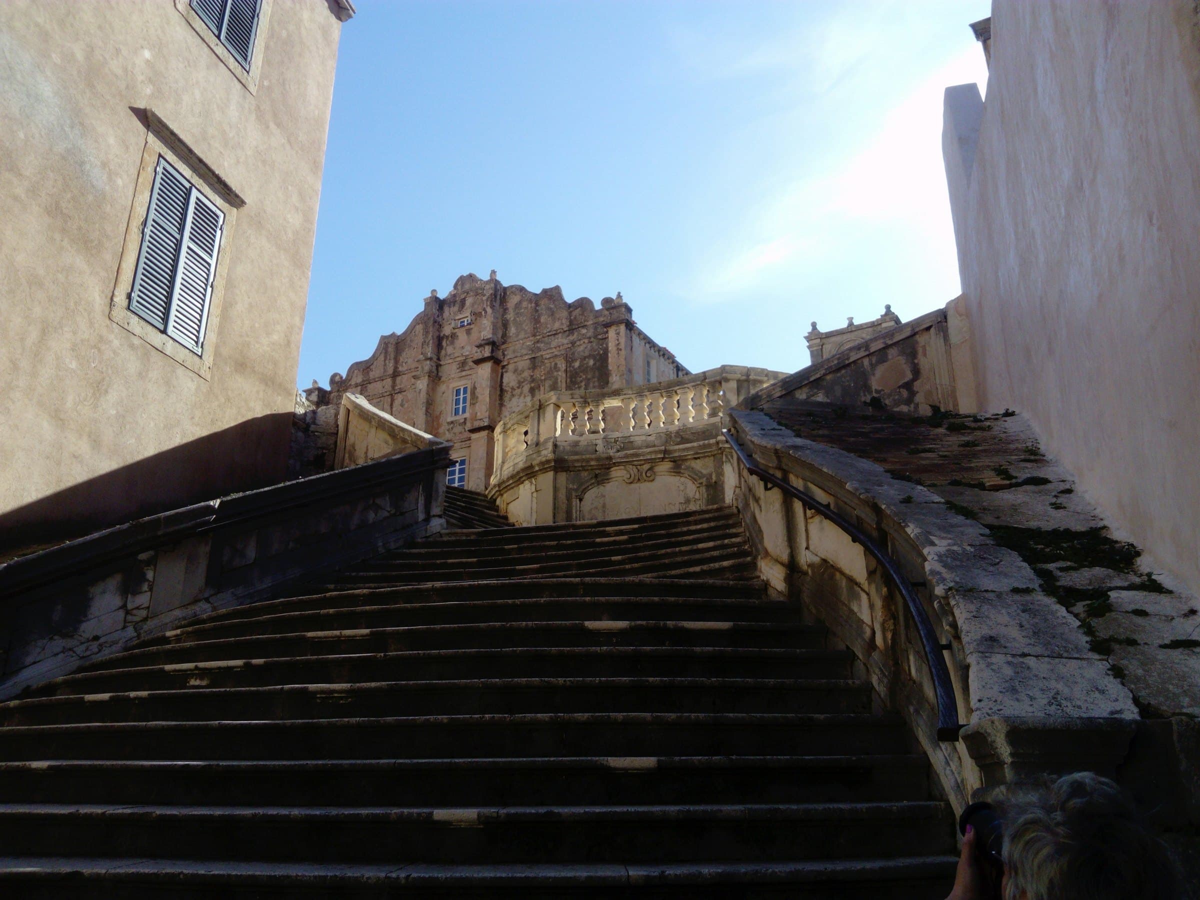Jesuit Stairs: Saint Ignatius and the View Back