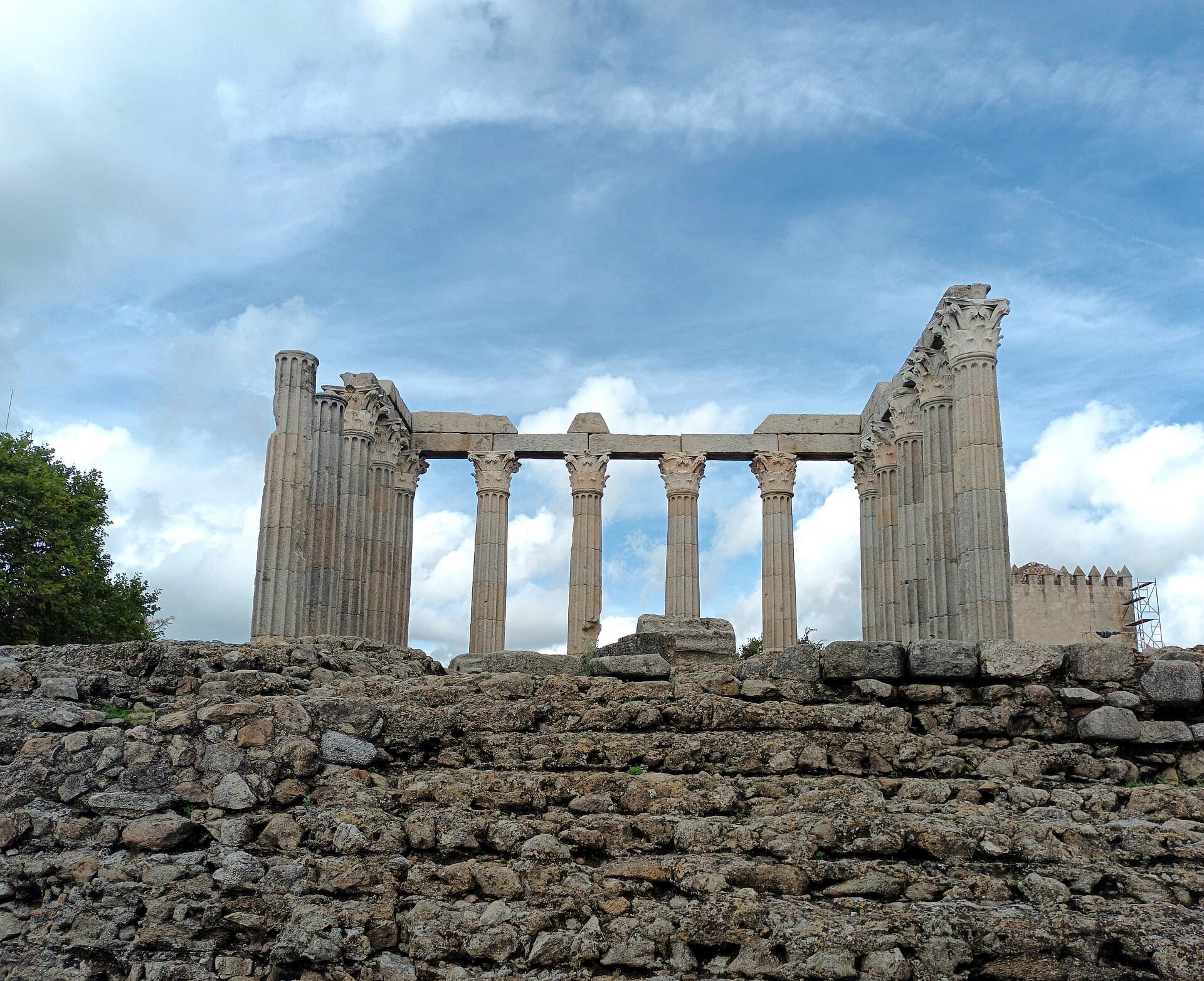 Why Evora's Roman Temple Survived as a Butcher Shop